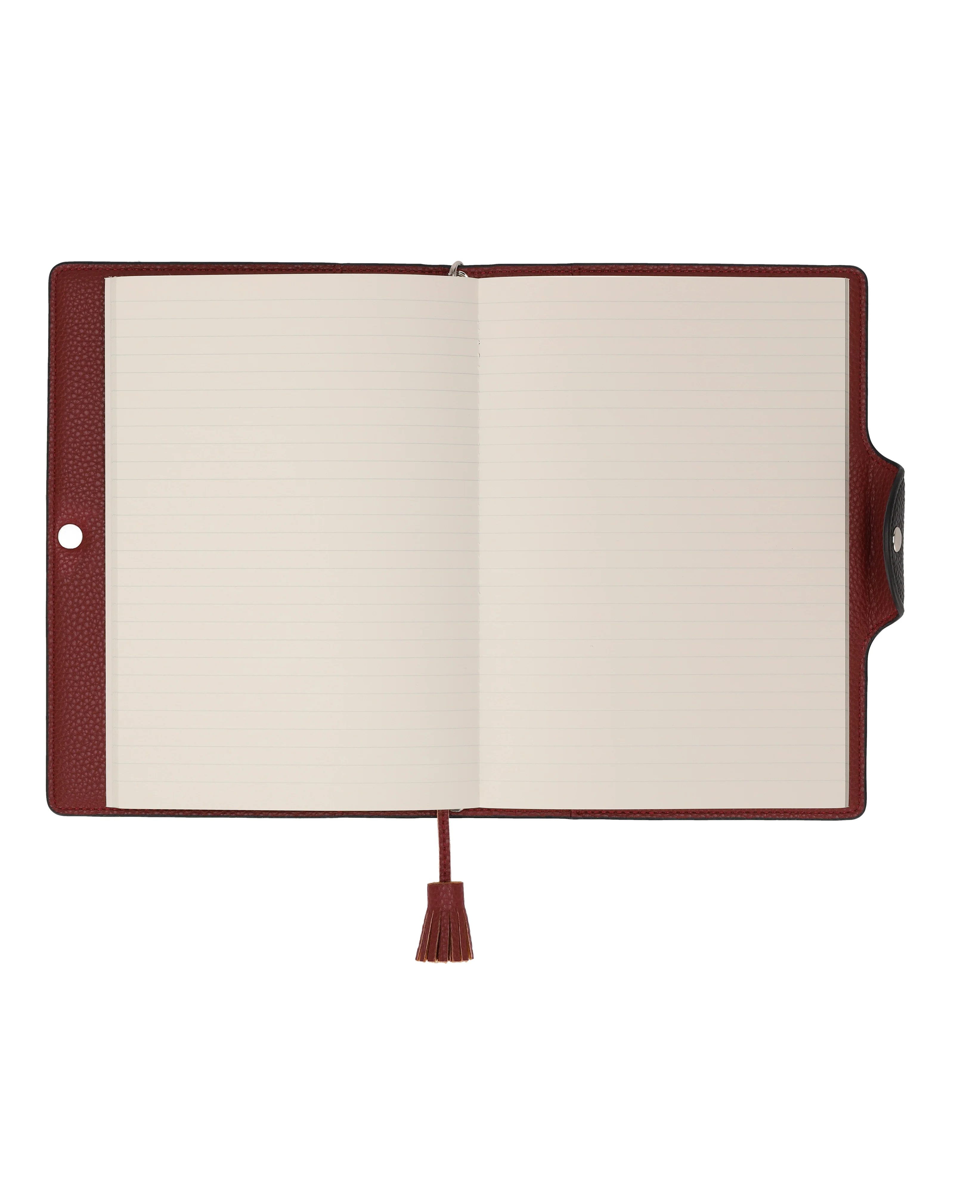 A5 Tassel Folder Notebook | Black - Image 3