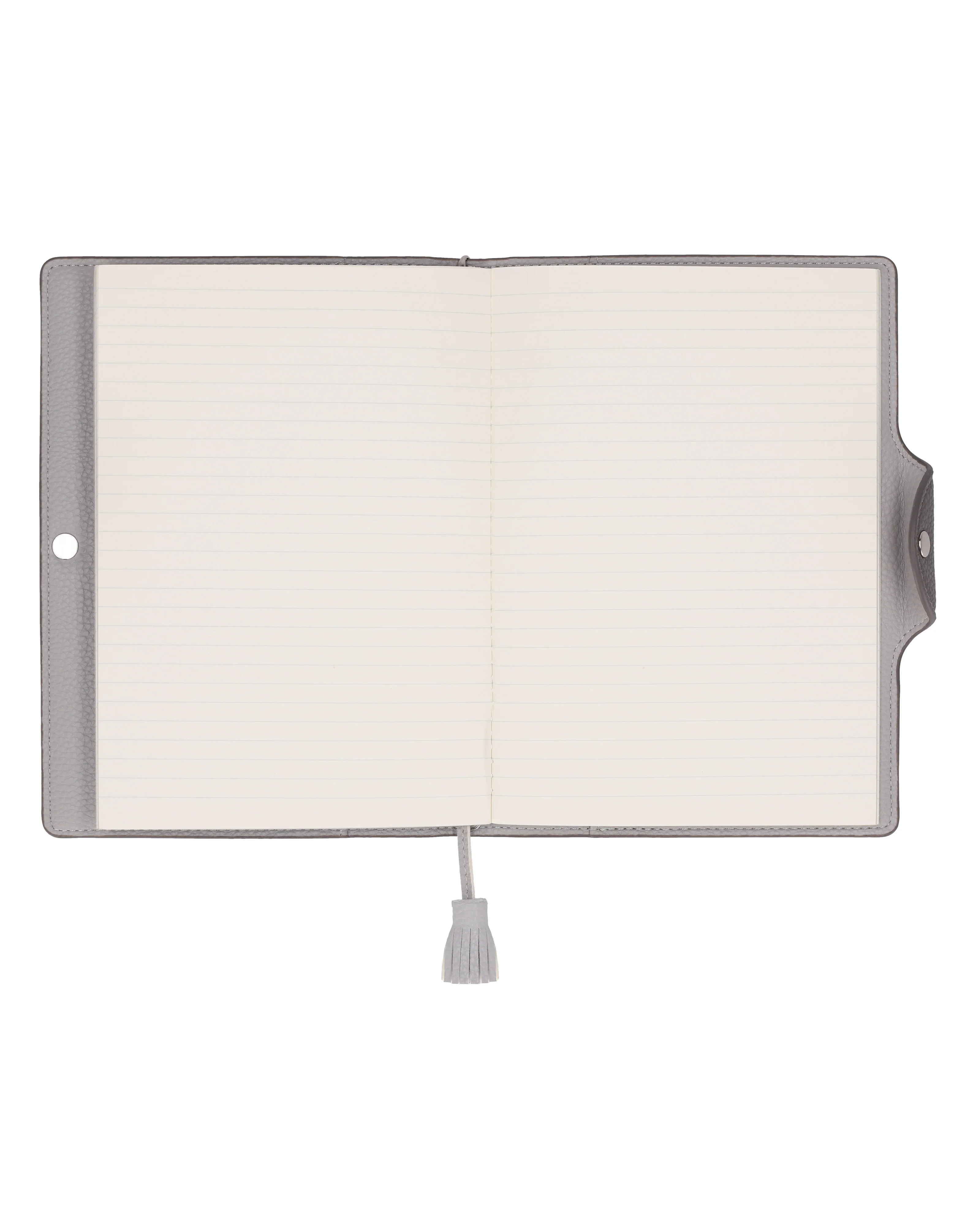 A5 Tassel Folder Notebook | Grey - Image 3
