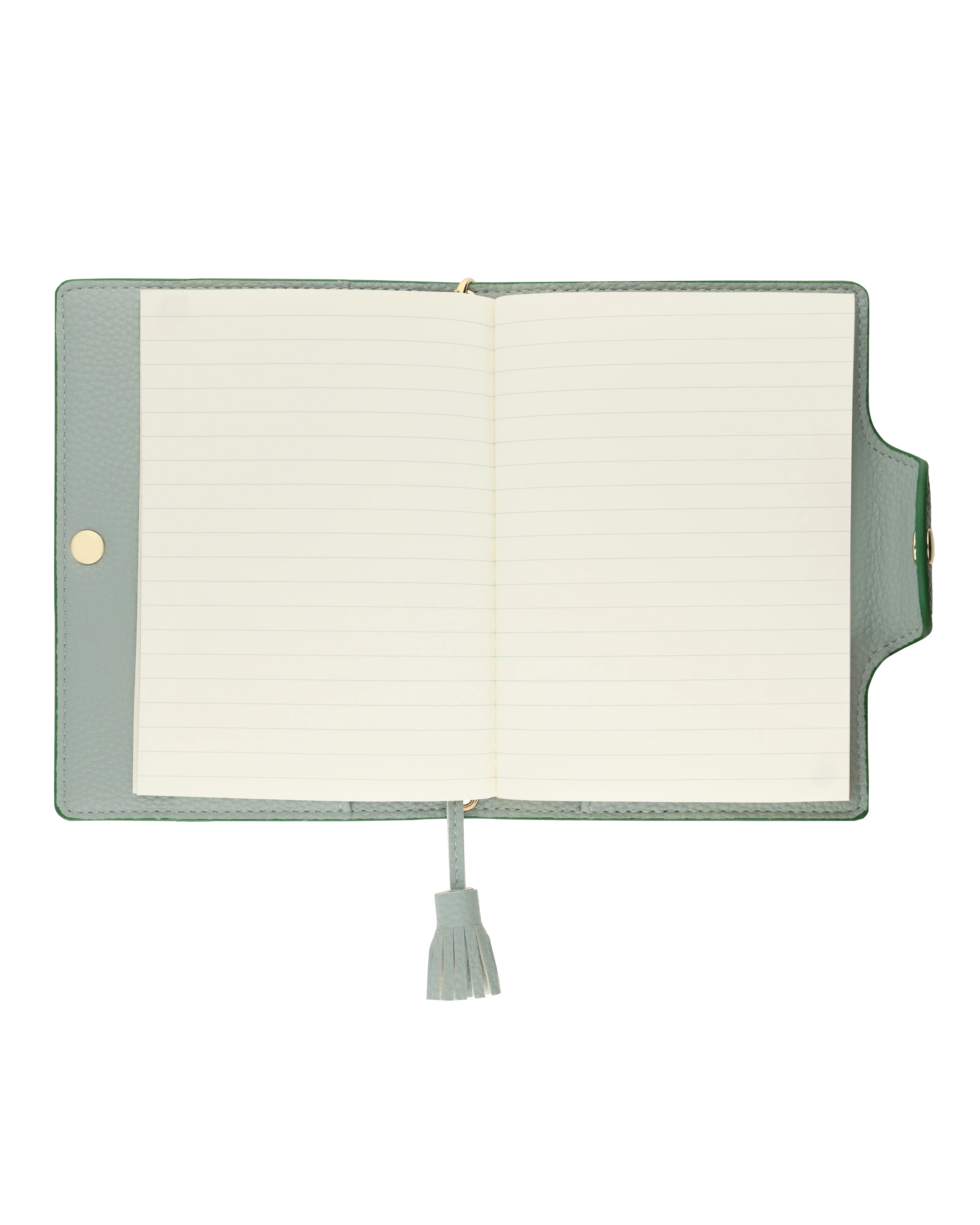 A6 Tassel Folder Notebook | Green - Image 3