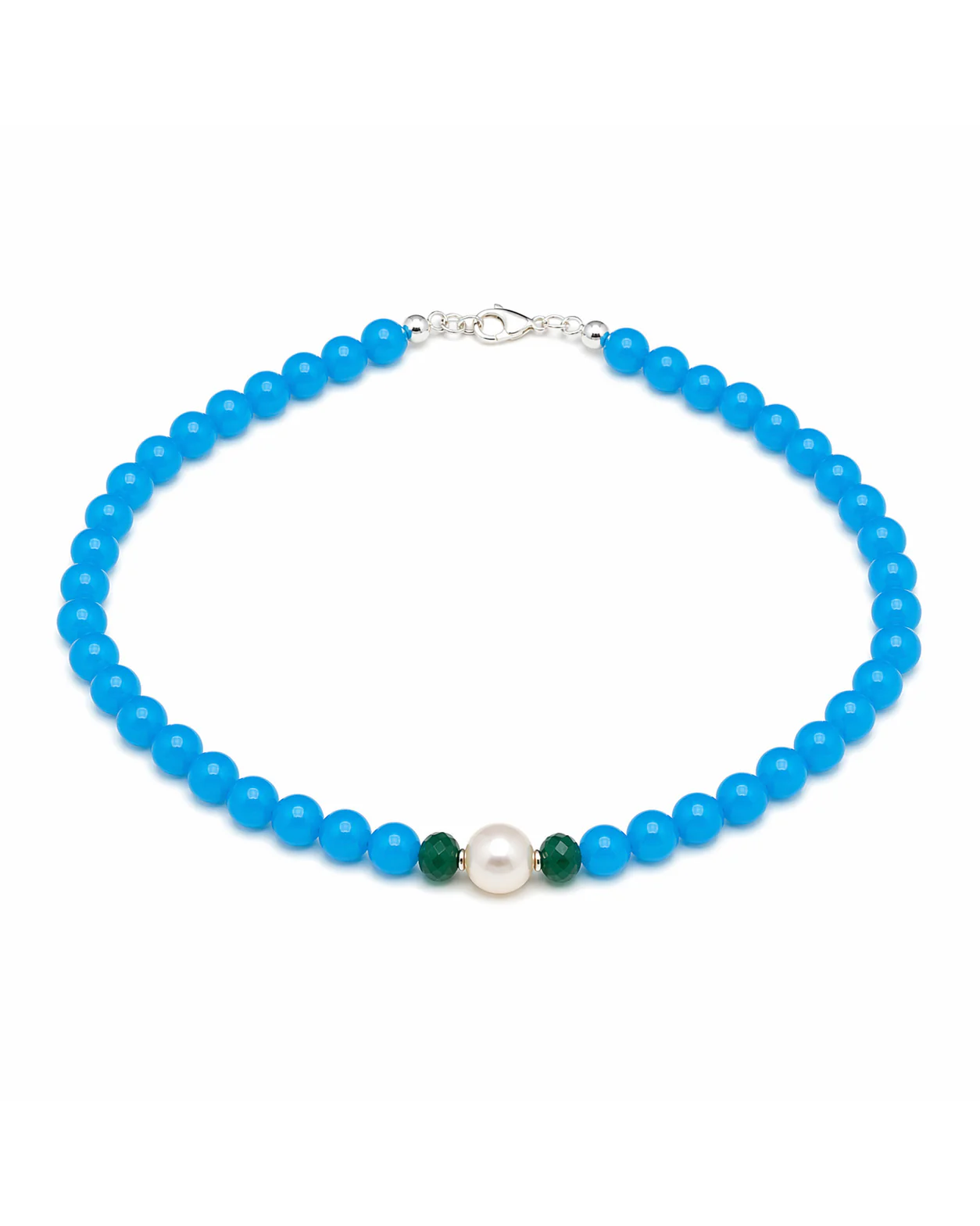 Agate Blue Choker