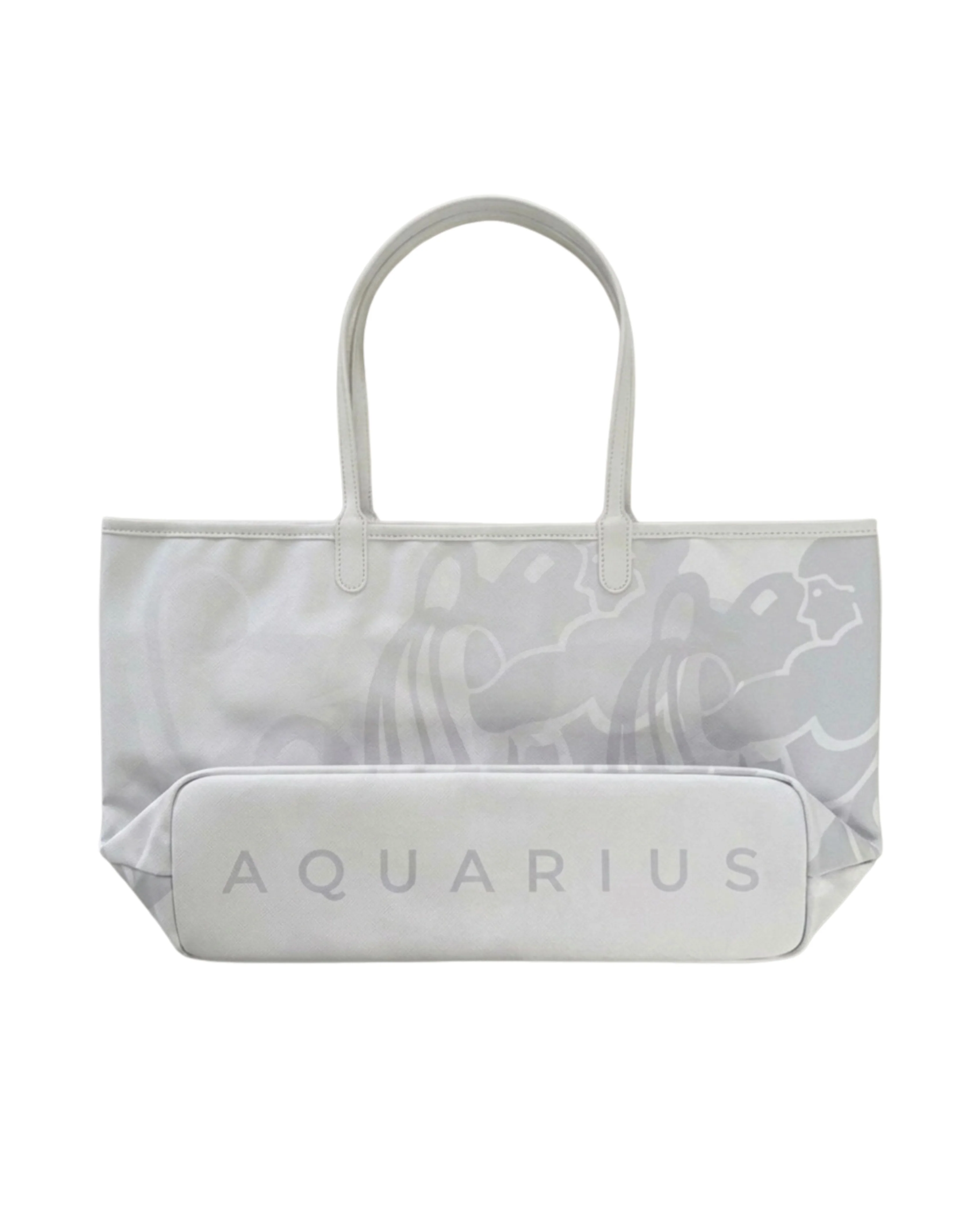 White Aquarius Tote Bag - Image 3