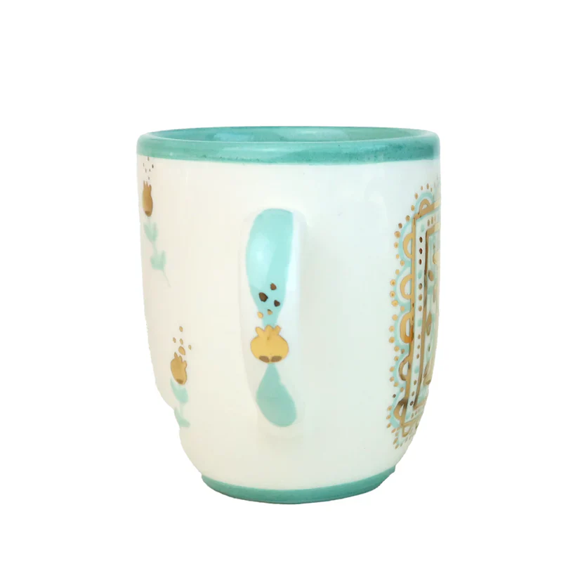 B Square Design Ceramic Mug - Image 3