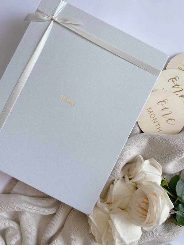 Baby Binder | Dove Grey