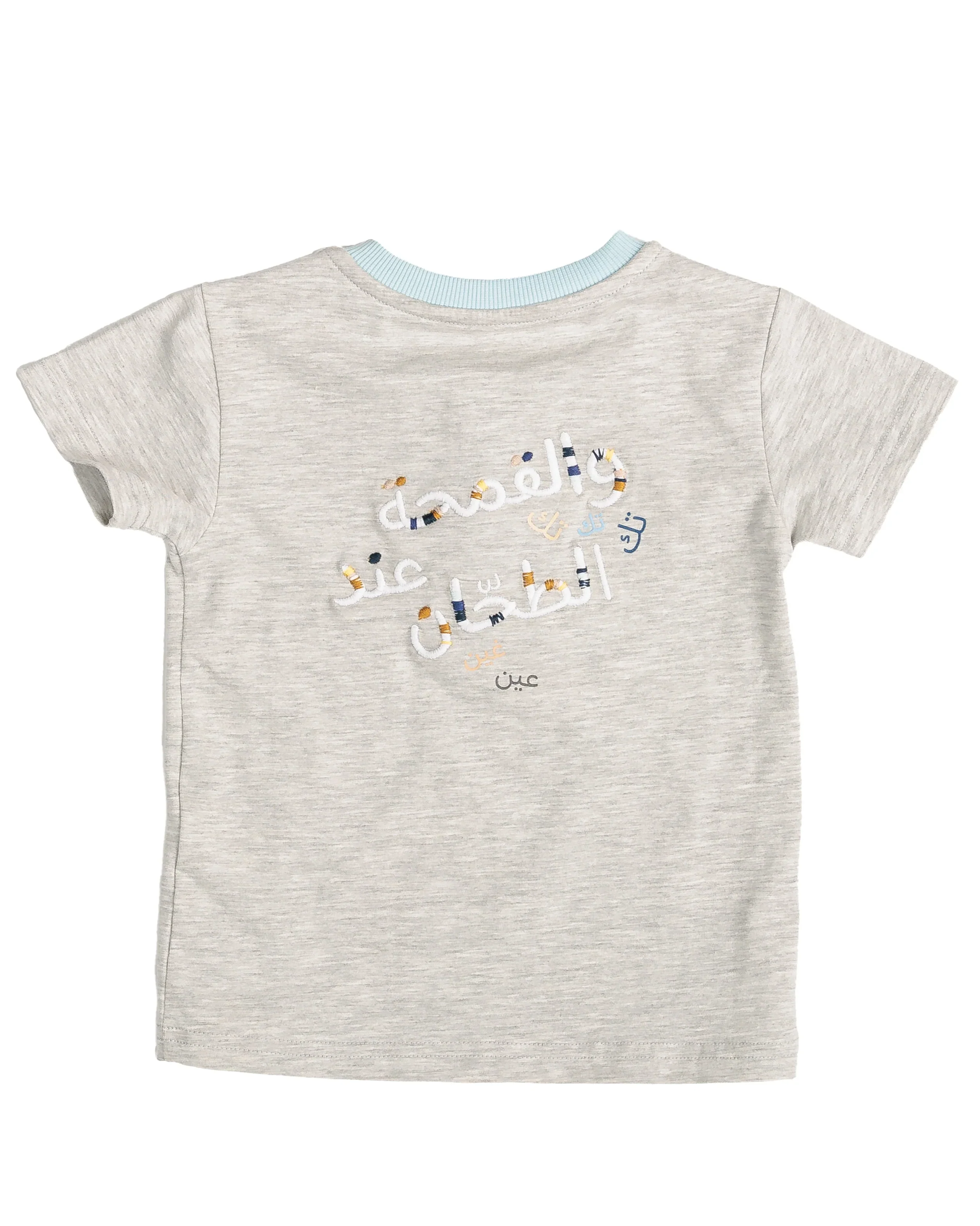 Baby Boy Grey T-shirt - Image 2