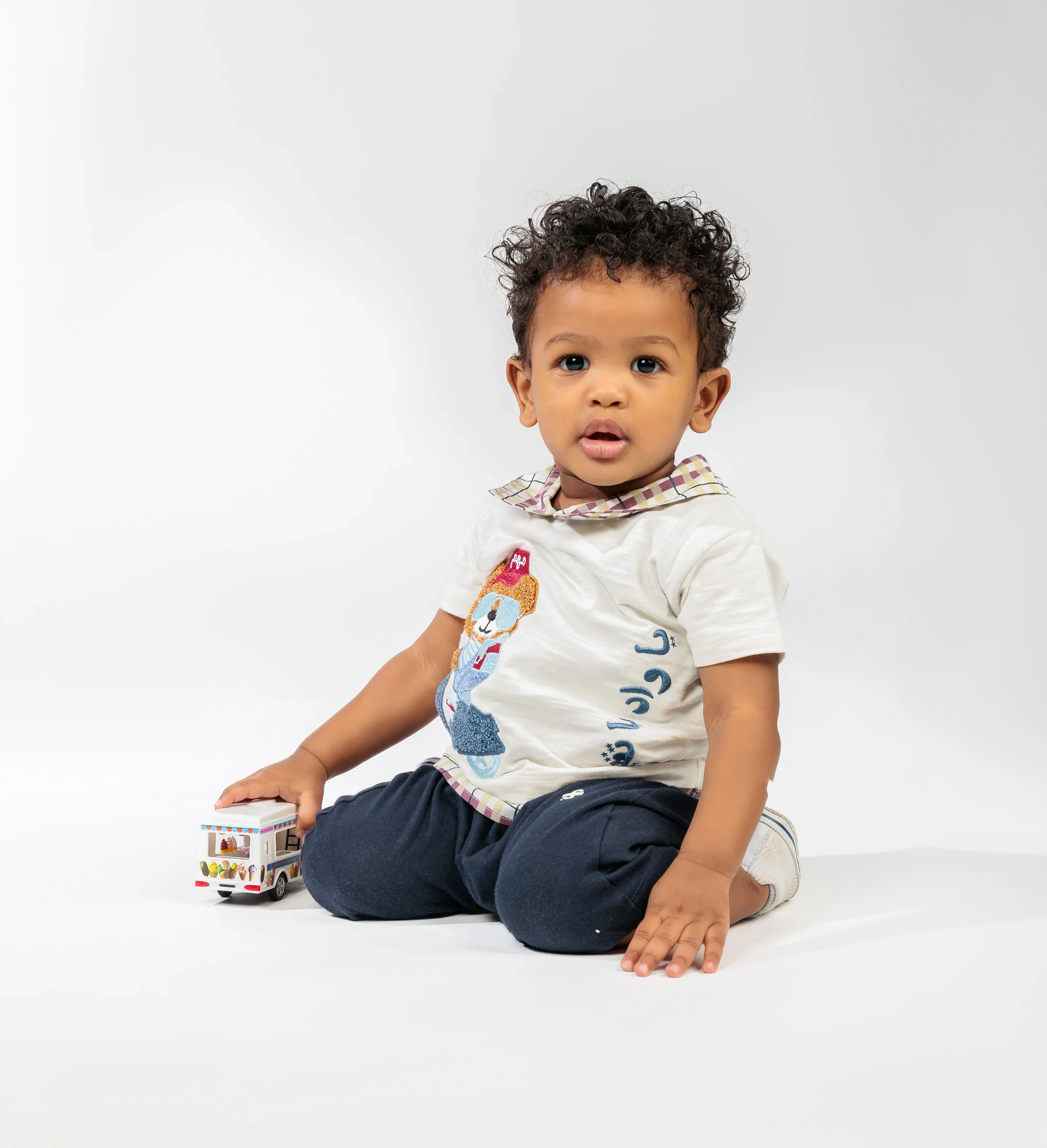 Baby Boy Jumpsuit with Bear - Image 5