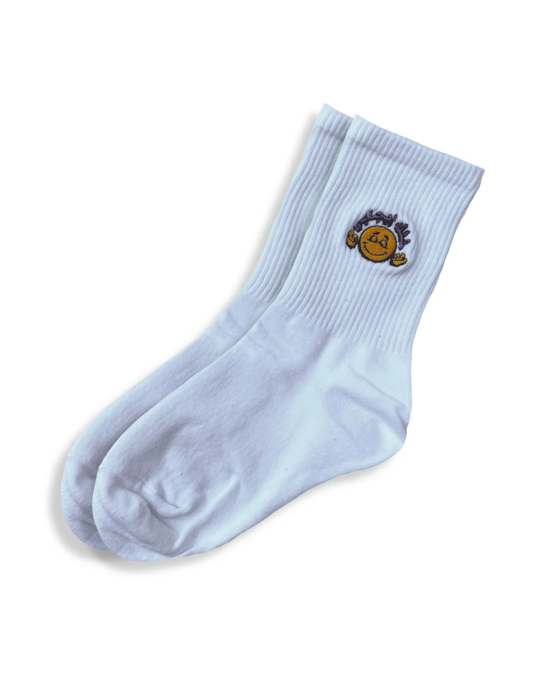 Be Positive White Socks