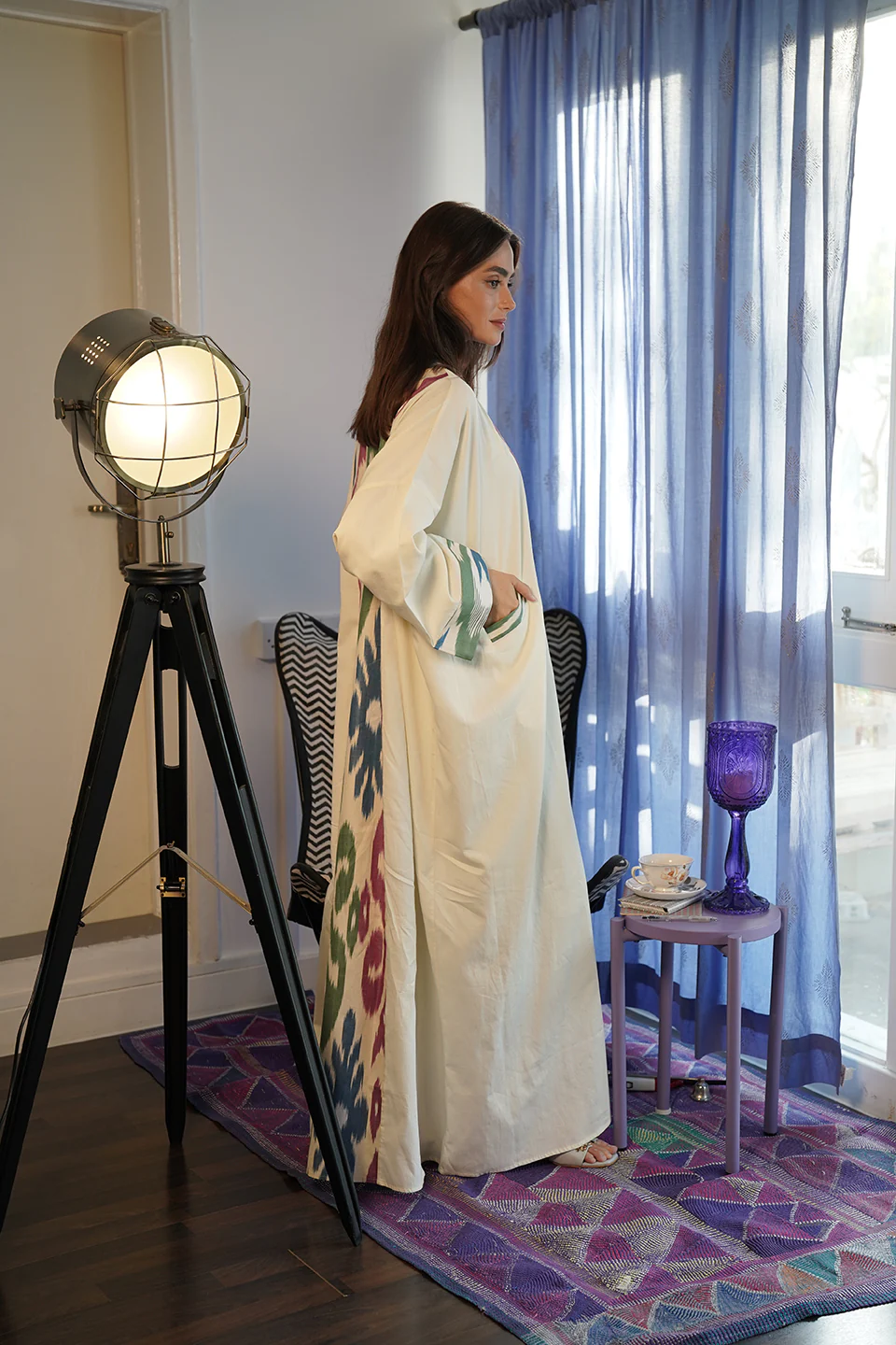 Beige Ayra Abaya - Image 2