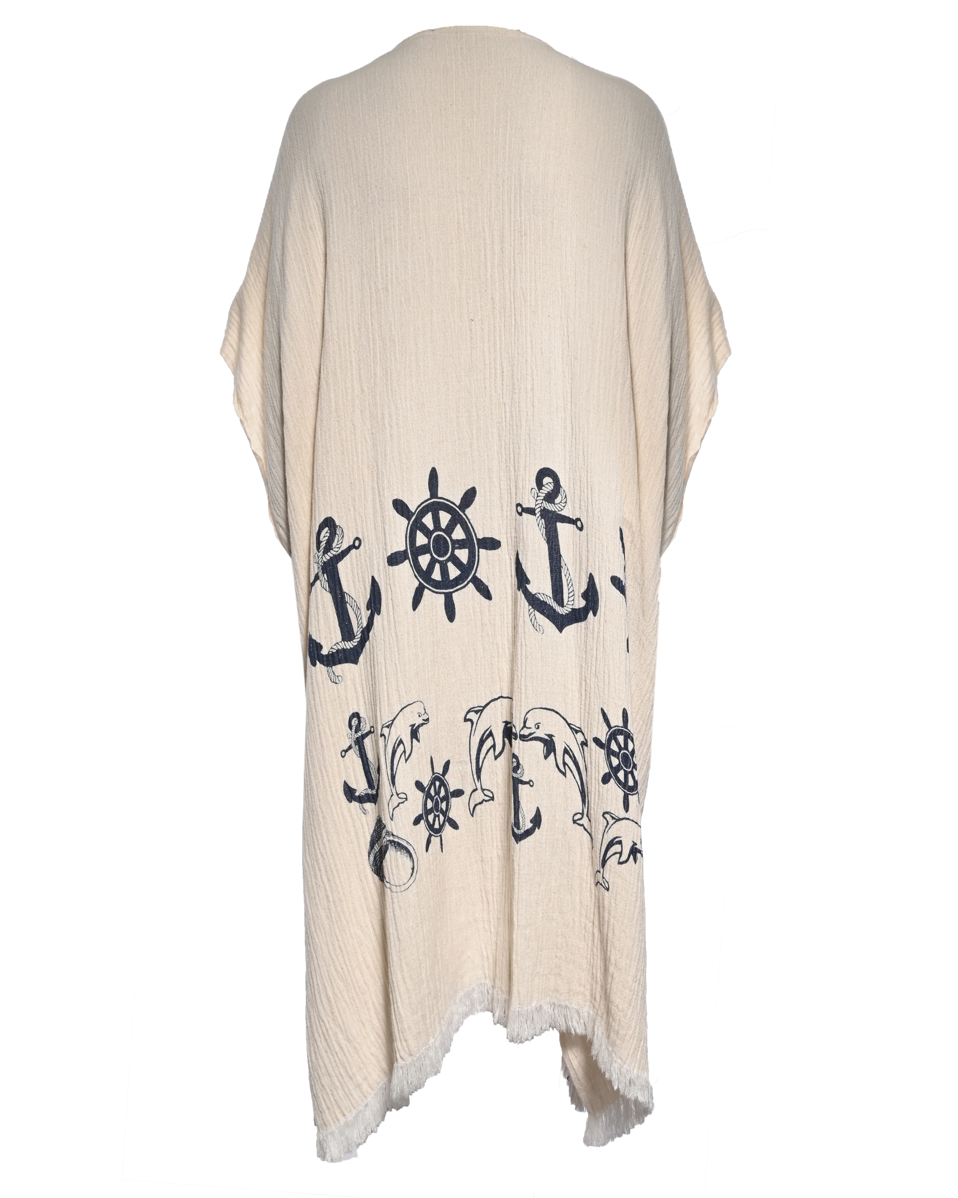 Beige Beach Coverup - Image 2