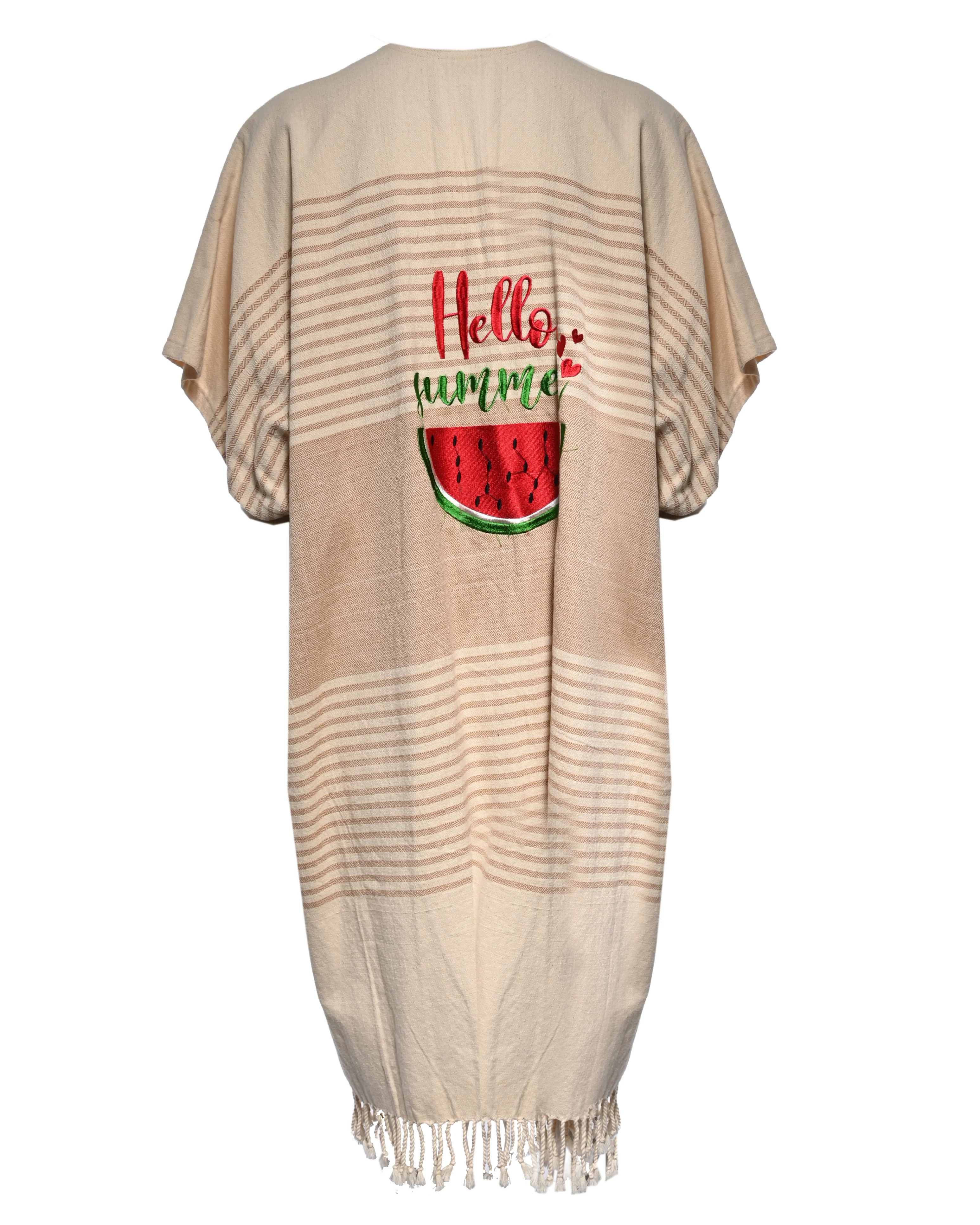 Beige Beach Coverup - Image 3