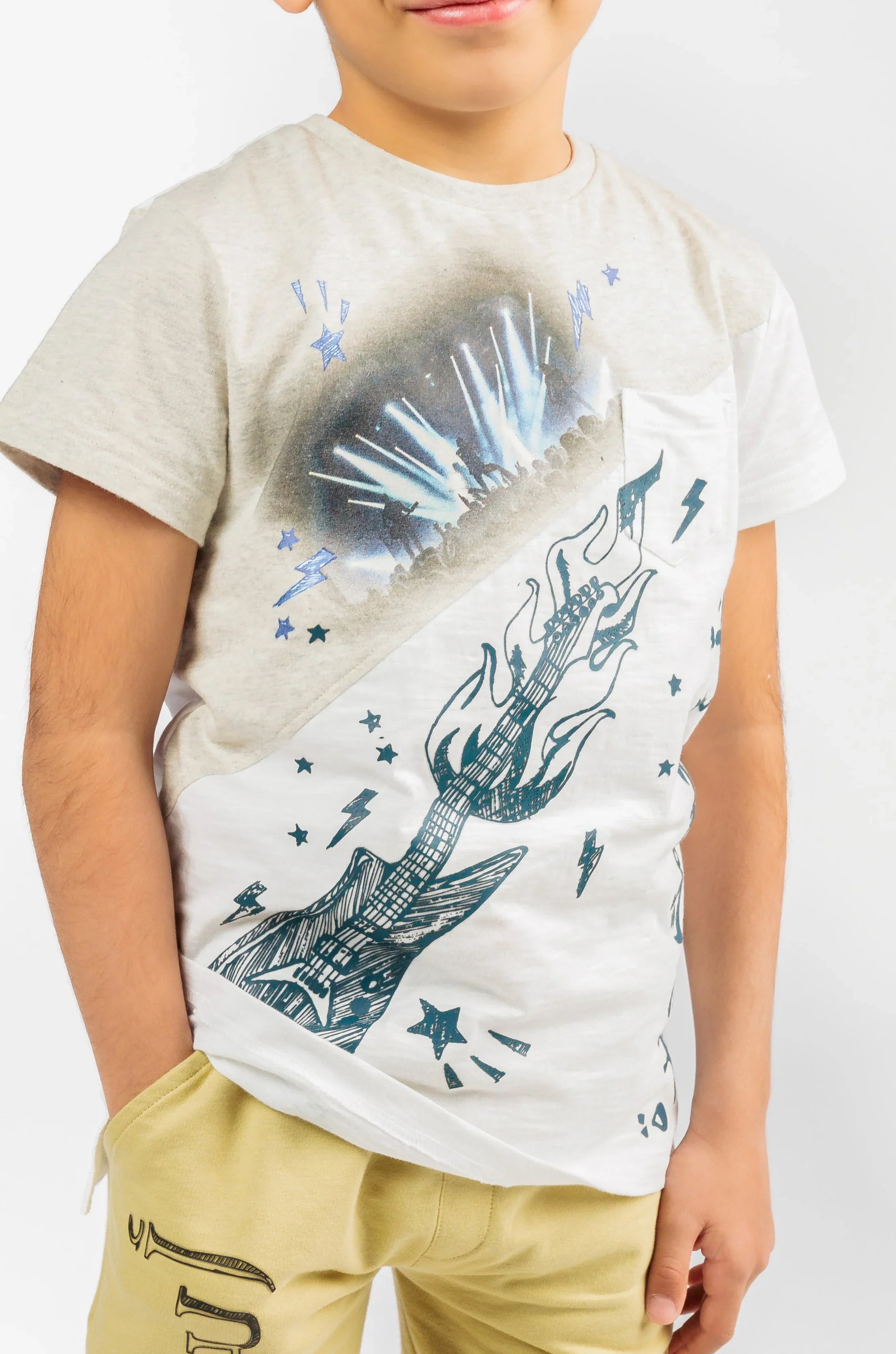 Big Boy T-Shirt with Guitar - Image 2