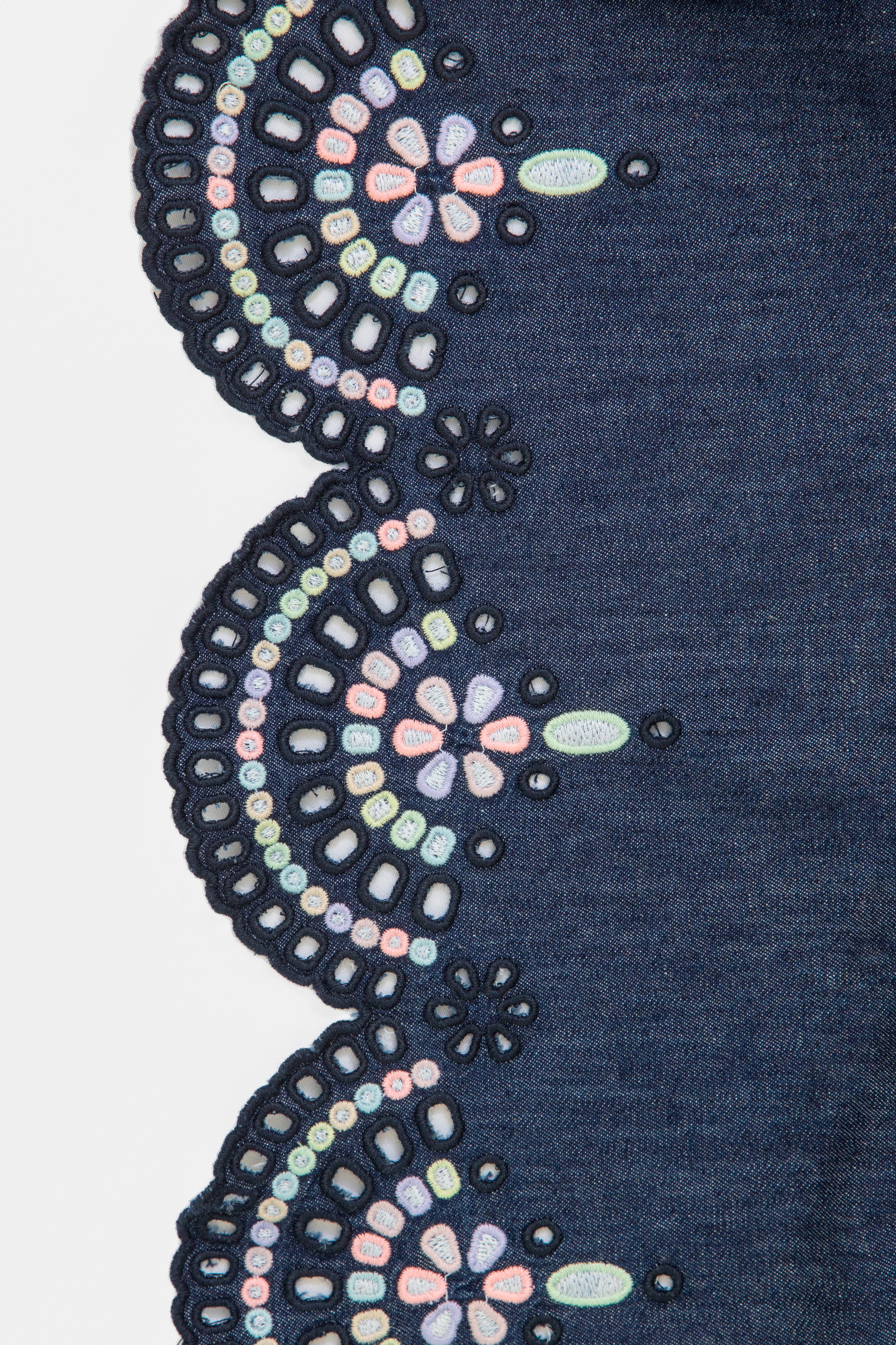 Big Girl Chandelier Denim Dress - Image 3