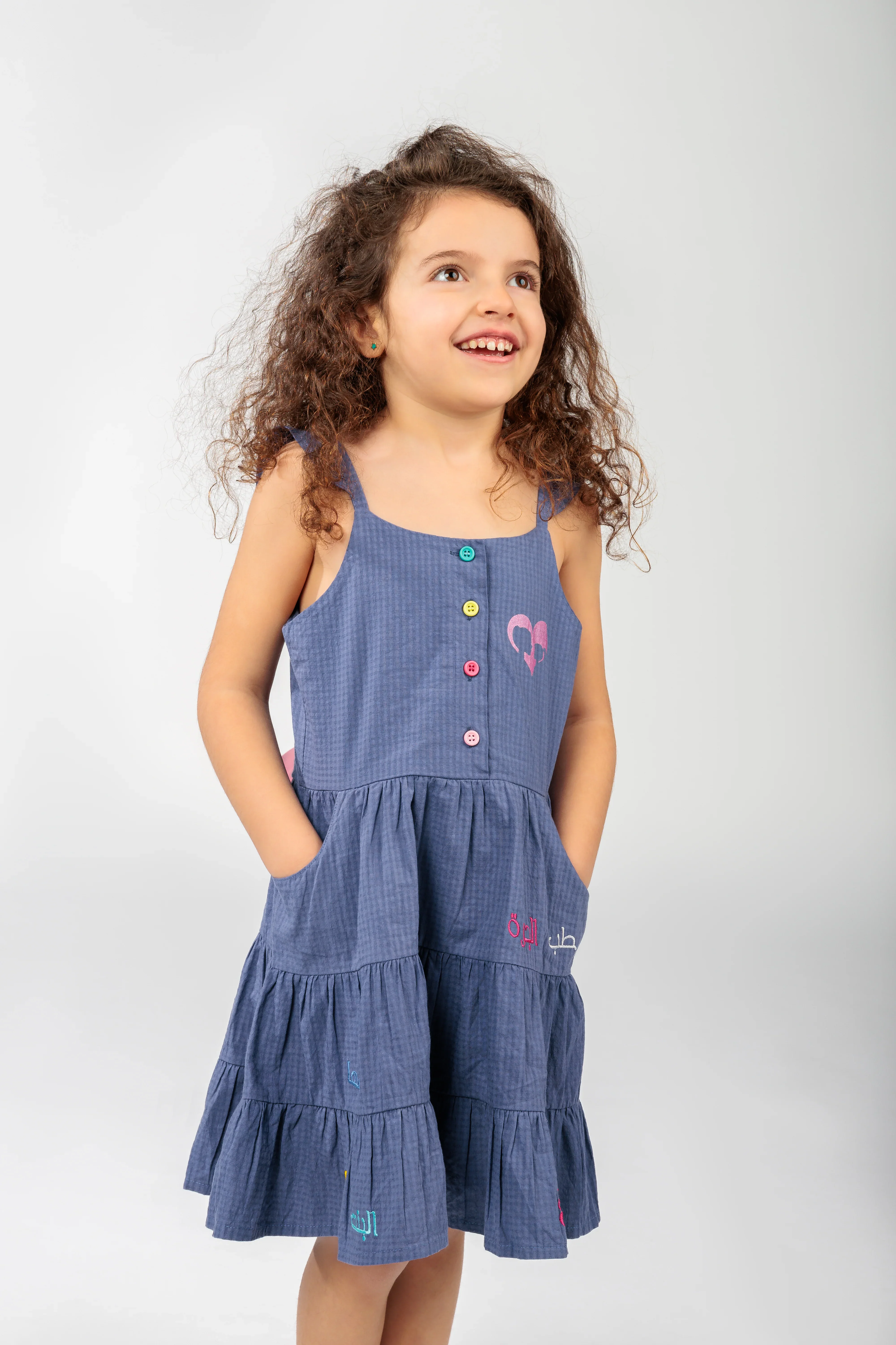 Big Girl Purple Mama & Daughter Dress - Image 4