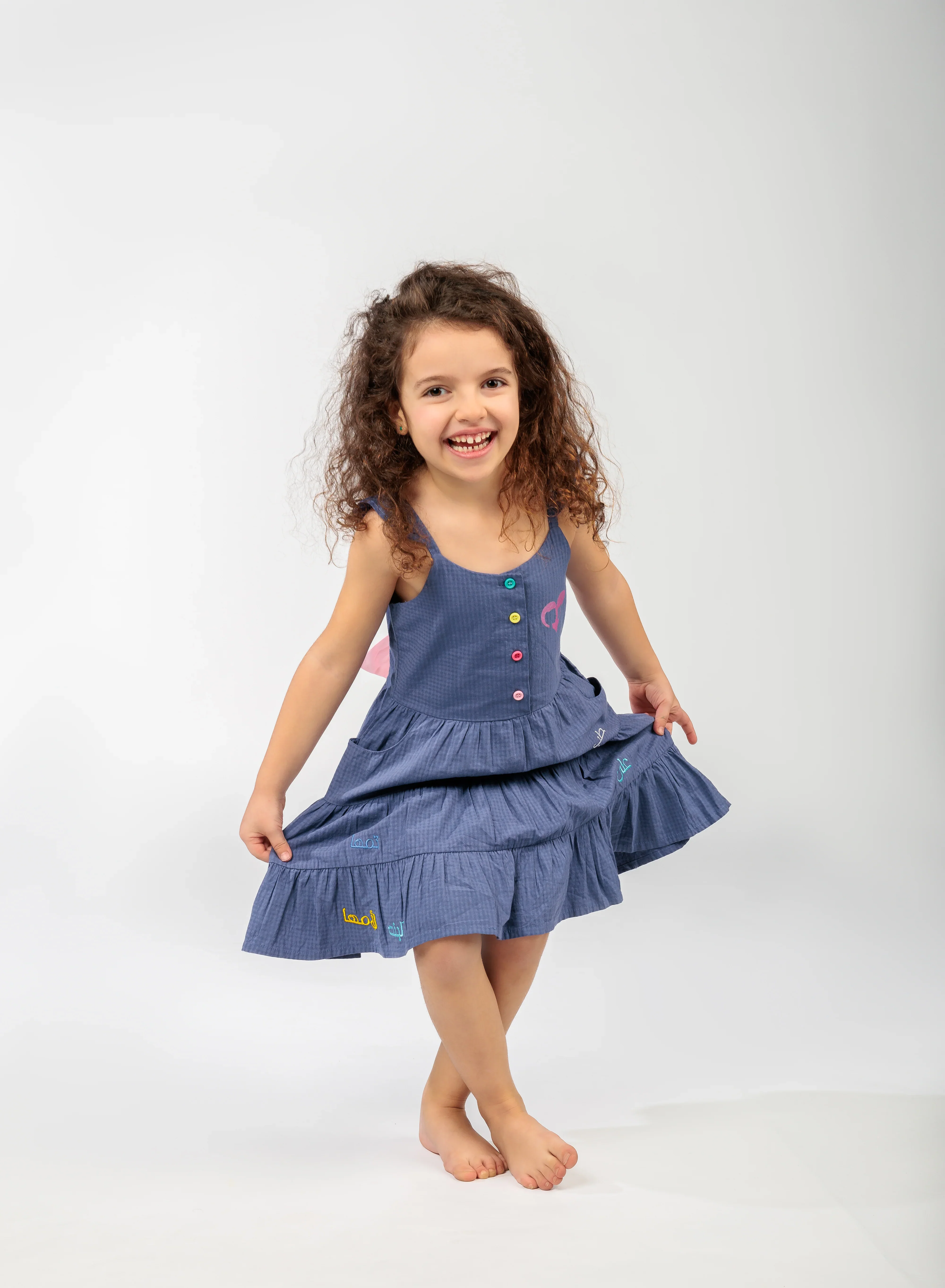 Big Girl Purple Mama & Daughter Dress - Image 5