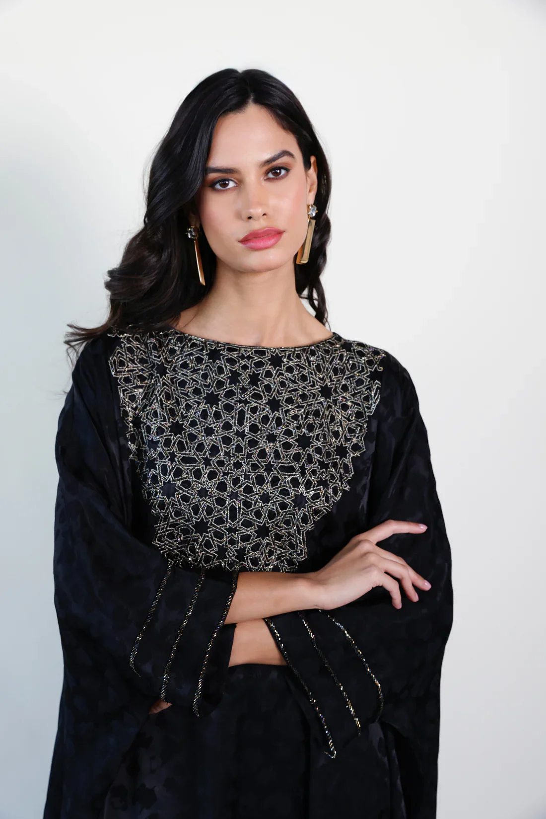 Black Areej Kaftan - Image 3