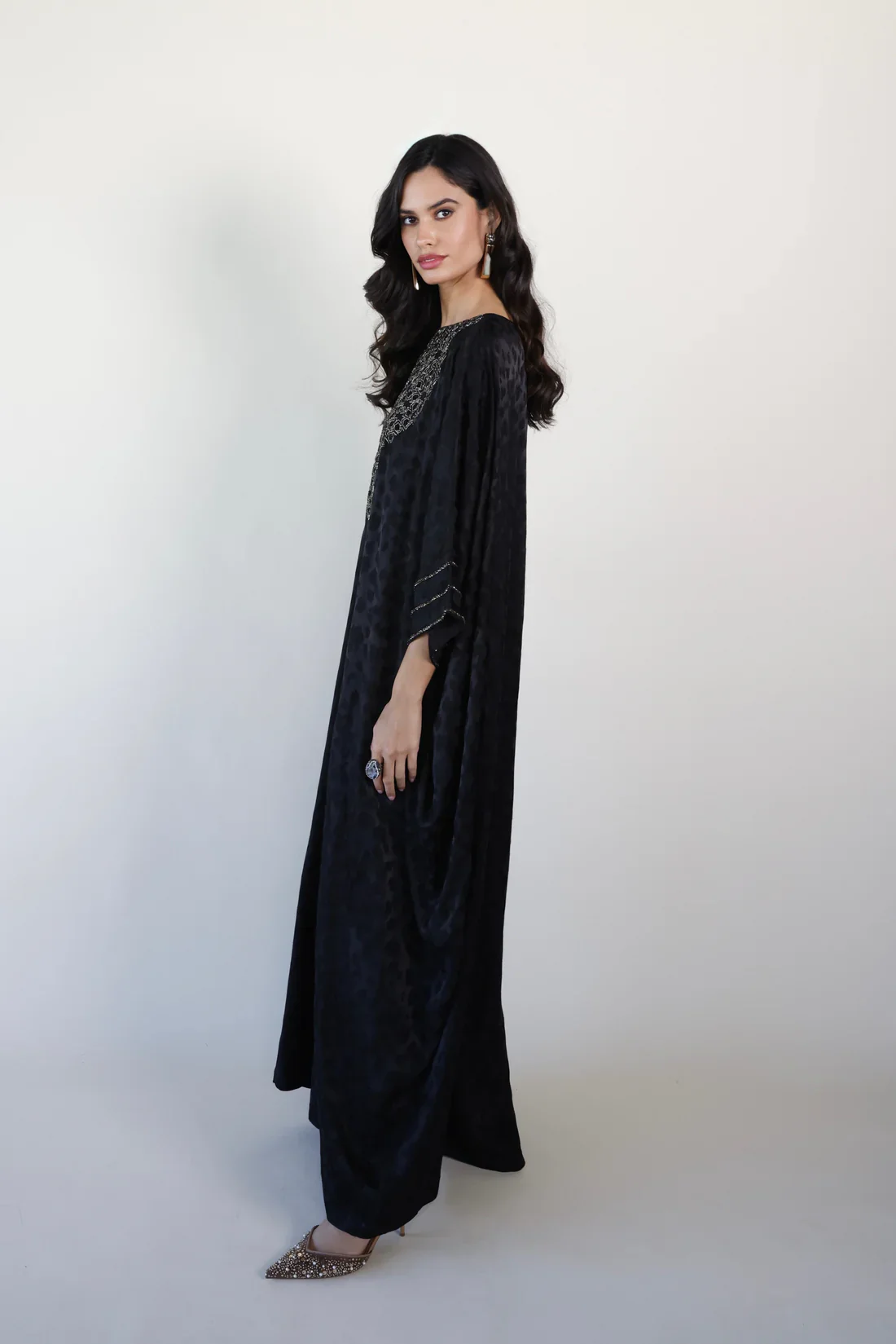 Black Areej Kaftan - Image 5