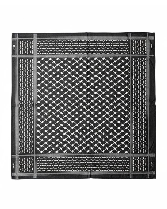 Black Keffiyeh Scarf