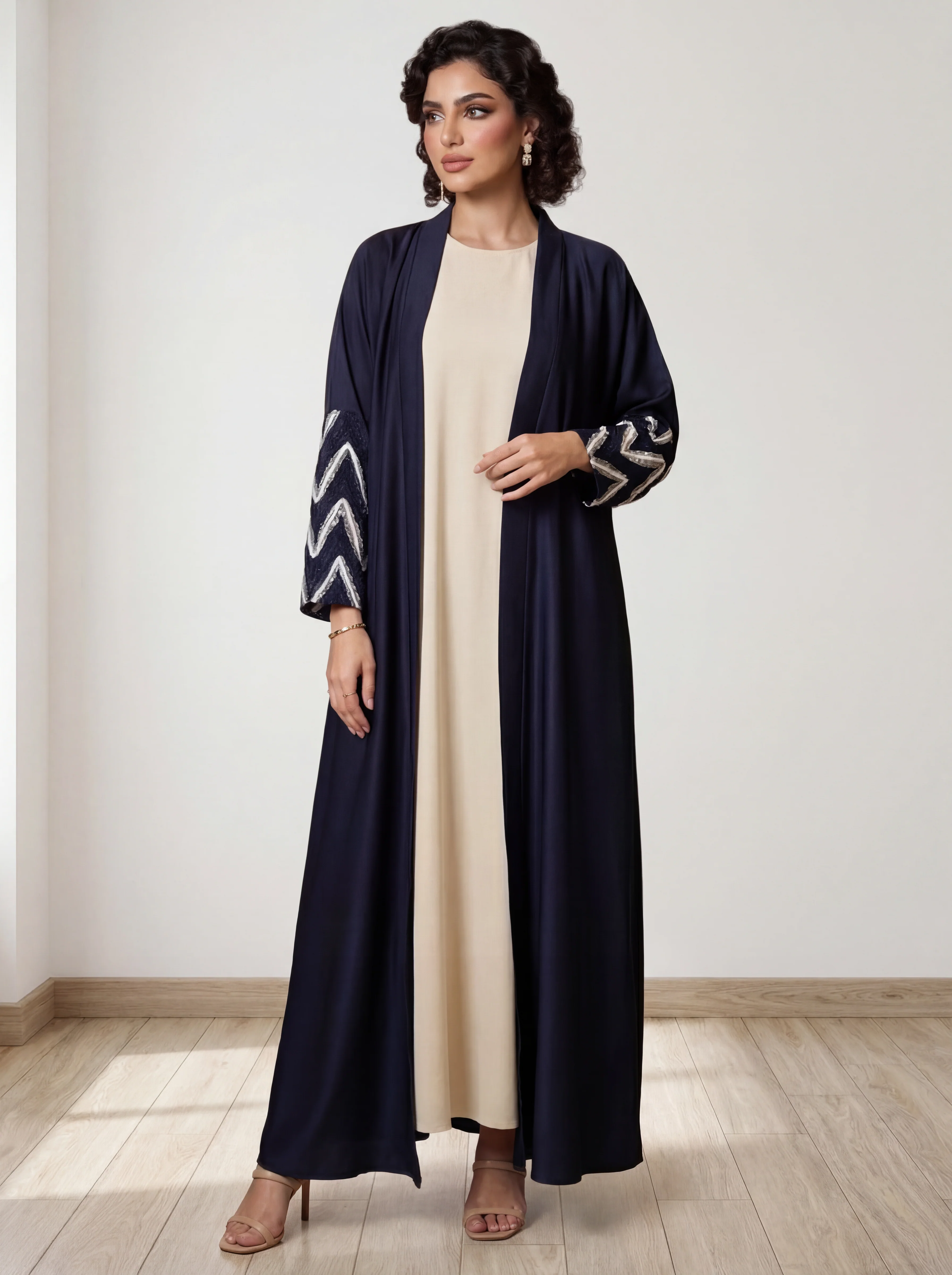 Black Missoni Abaya