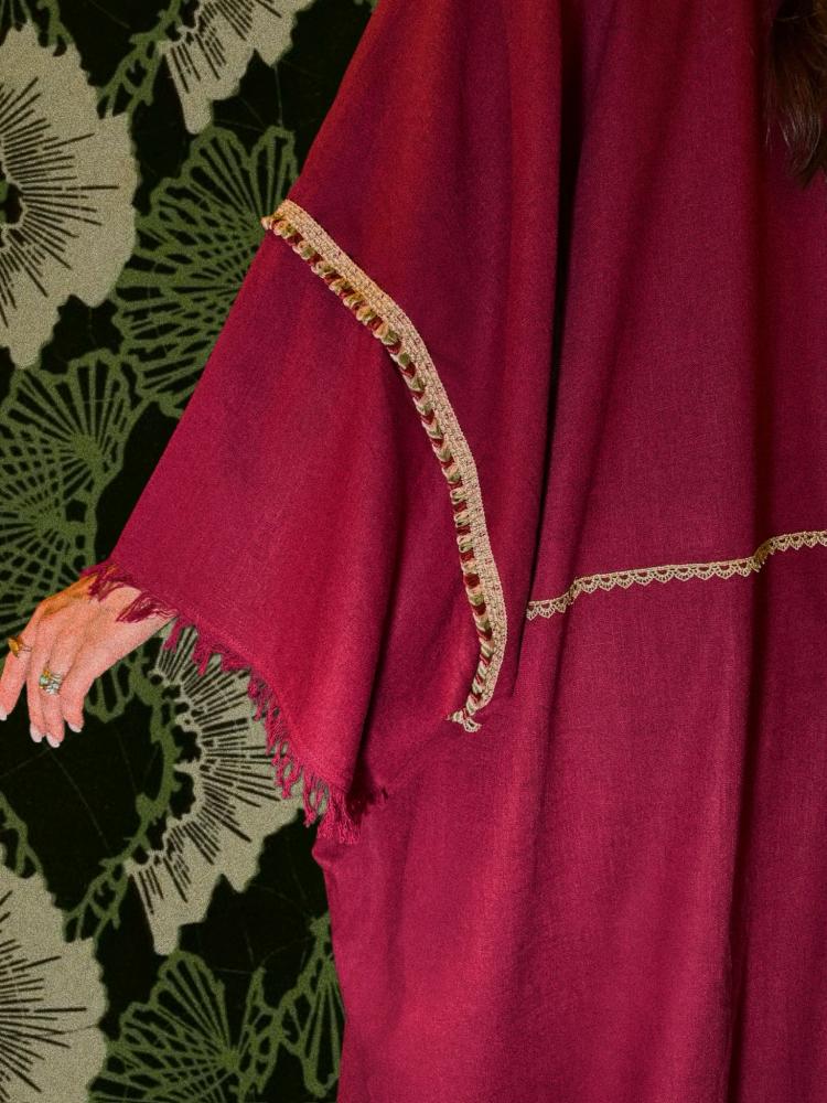 Bloom Linen Abaya - Image 5
