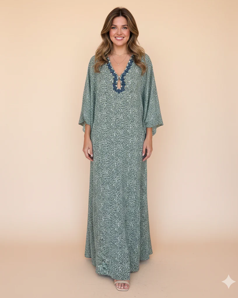 Blue Amara Kaftan