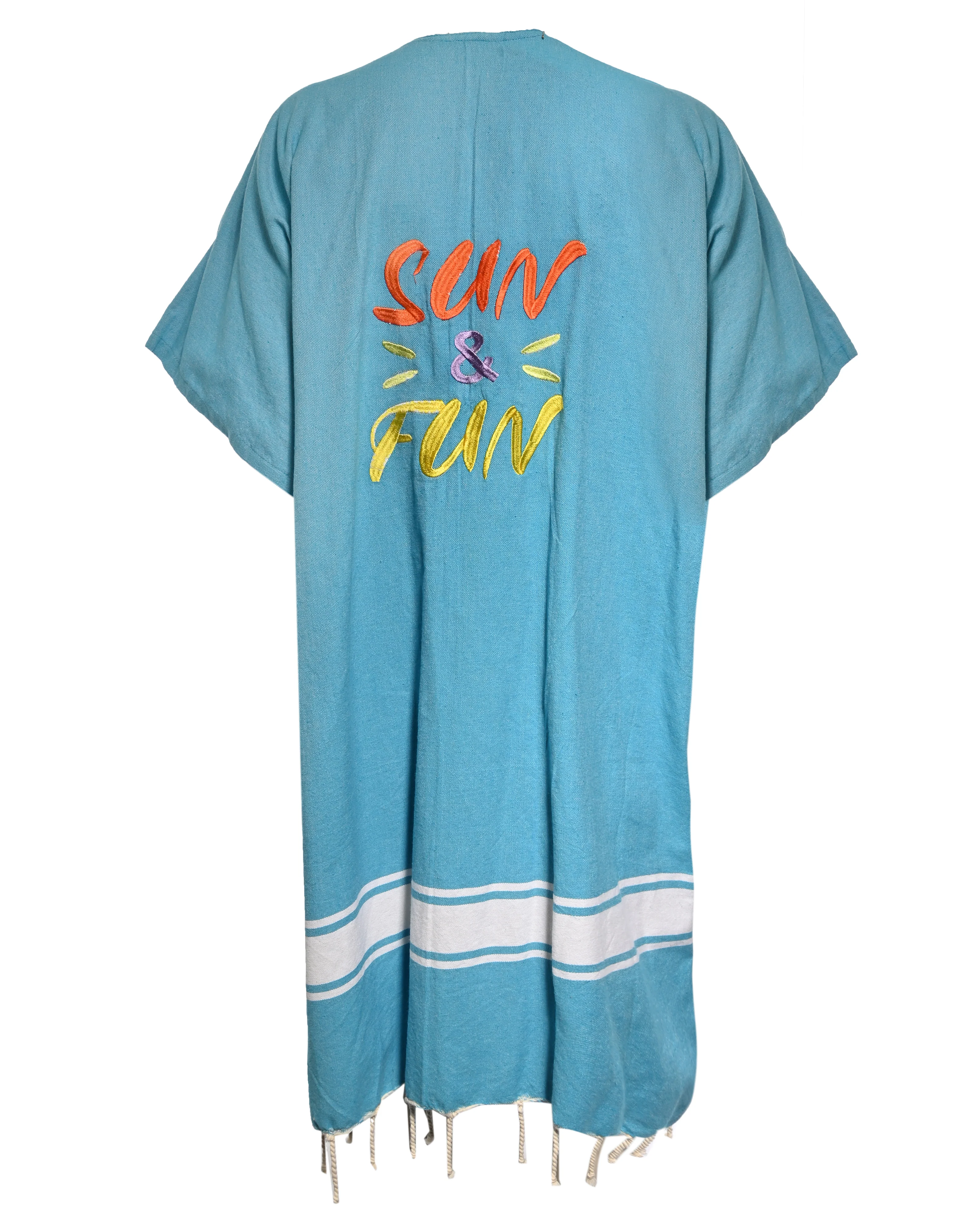Blue Beach Coverup - Image 3