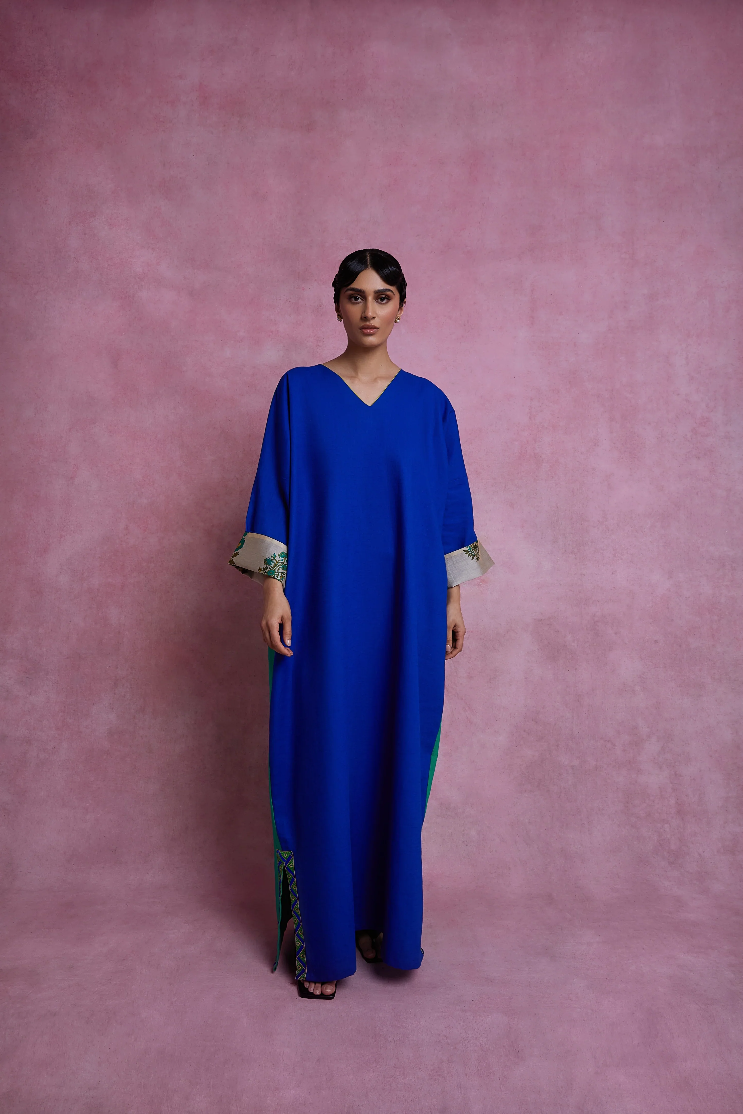 Blue Cassy Kaftan