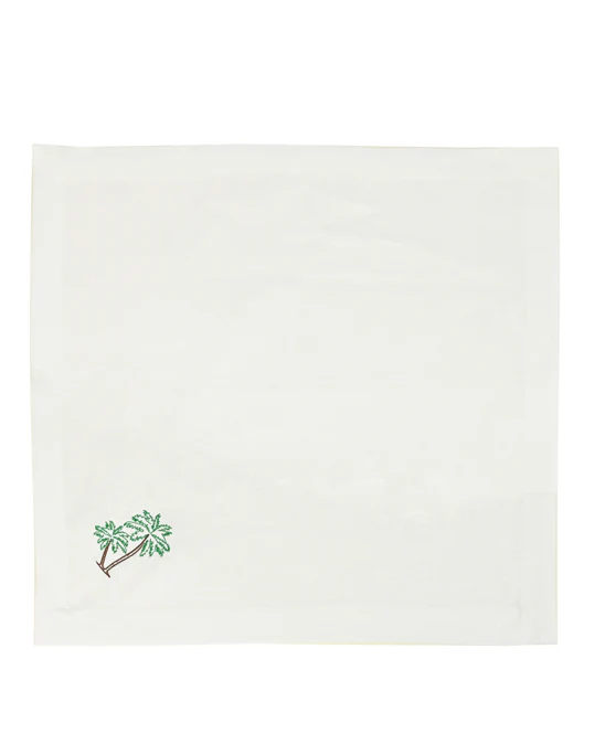 Botanical Embroidered Napkin Set