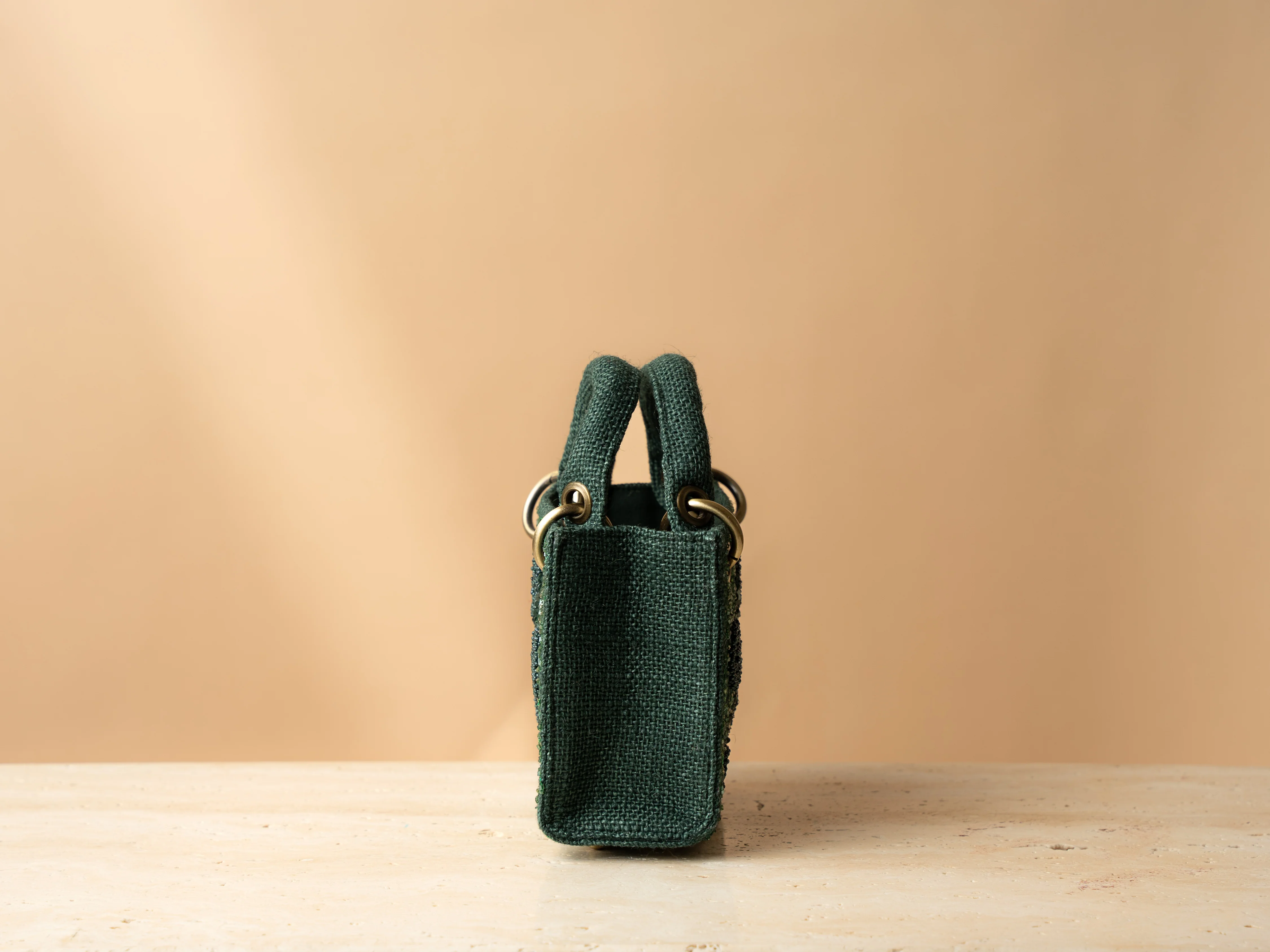 Micro Bottle Green Bag - Image 11