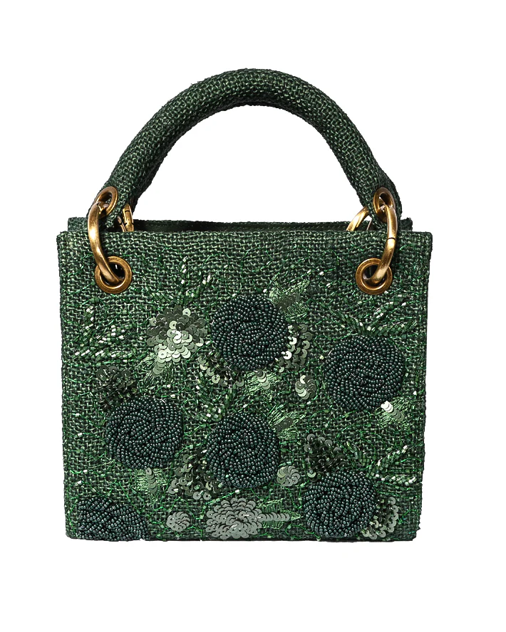 Mini Bottle Green Bag - Image 12