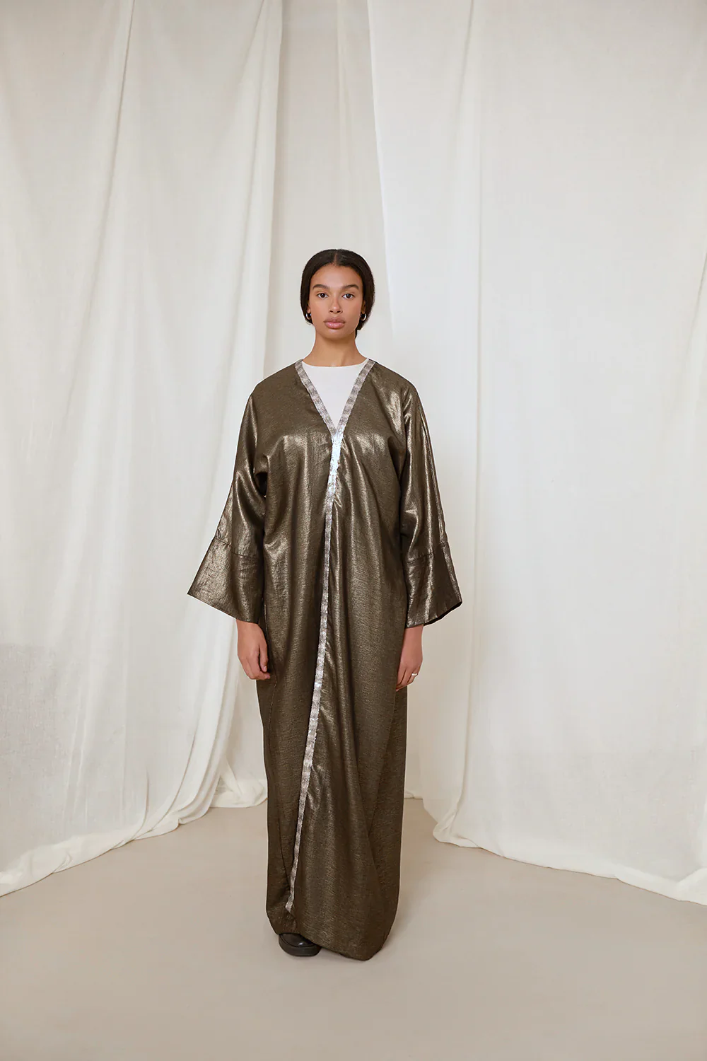 Bronze Gold Noor Abaya