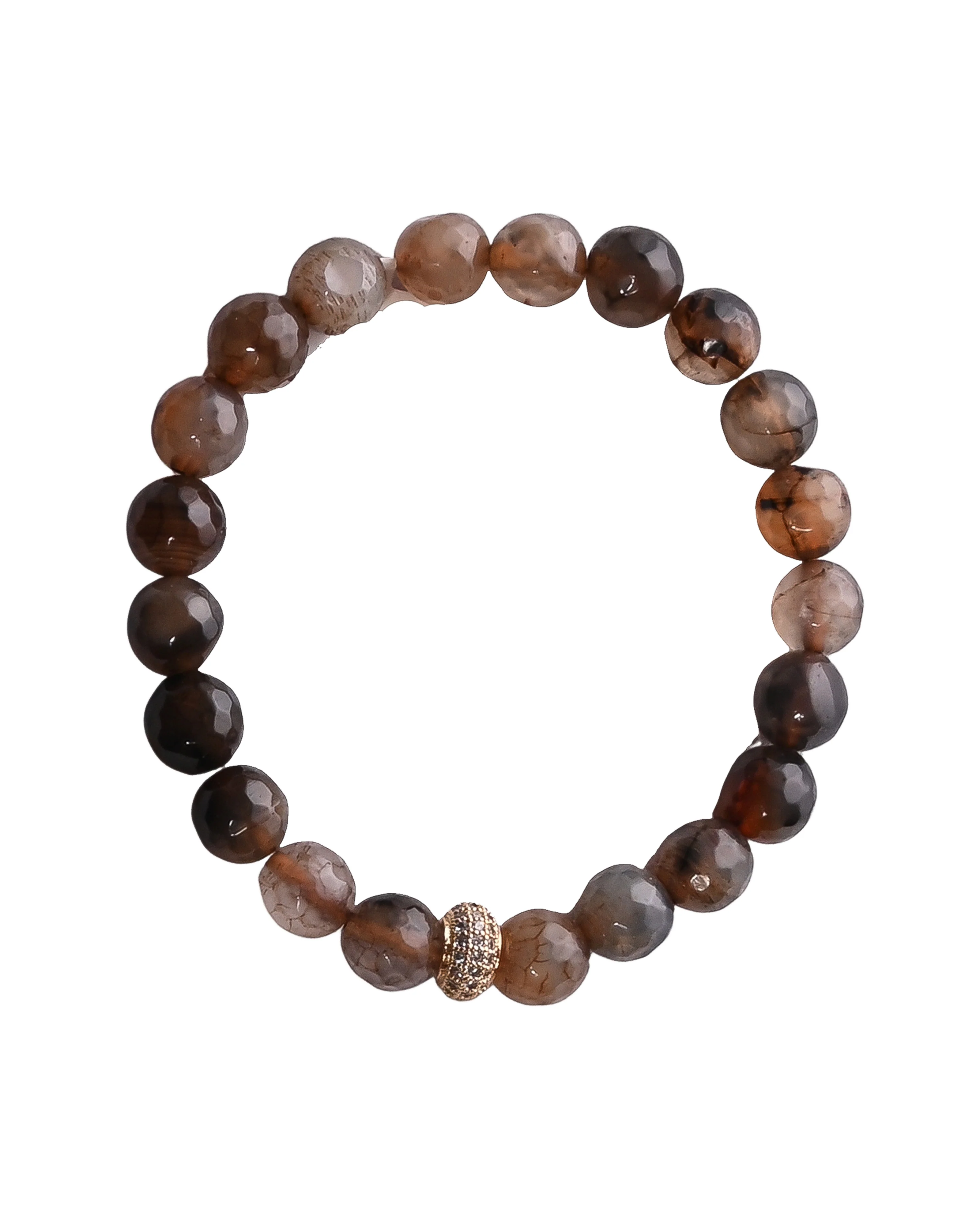 Brown Agate Bracelet - Image 2
