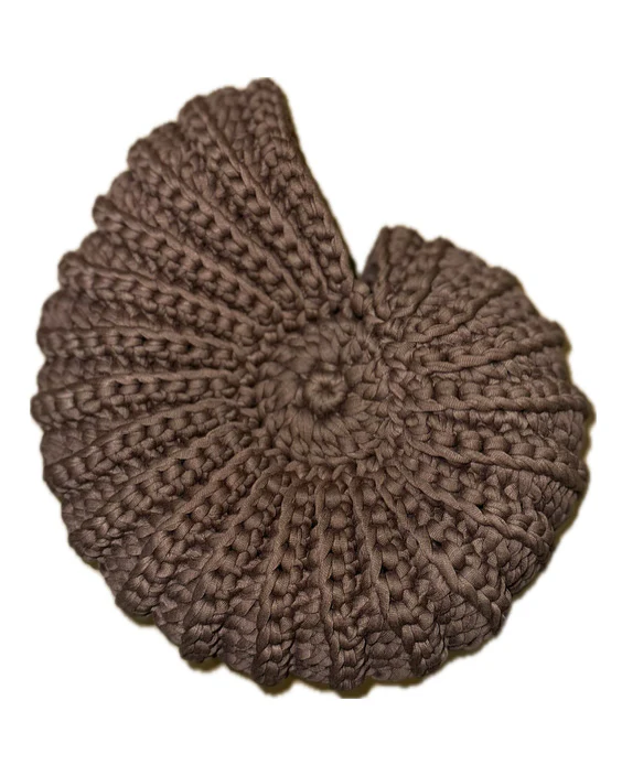 Brown Shell Twist Mini Bag