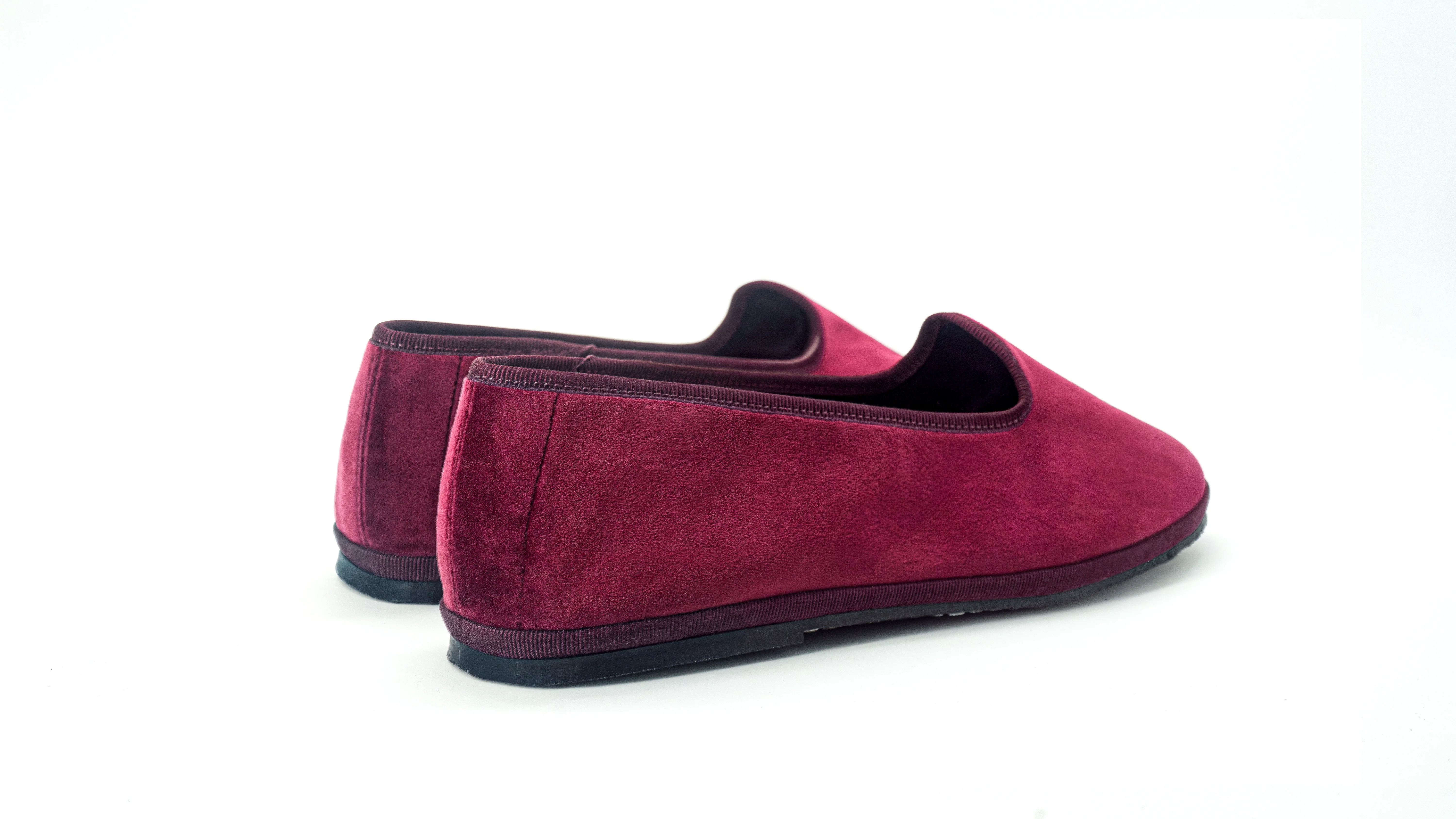 Burgundy Friulana Velvet Loafer - Image 4