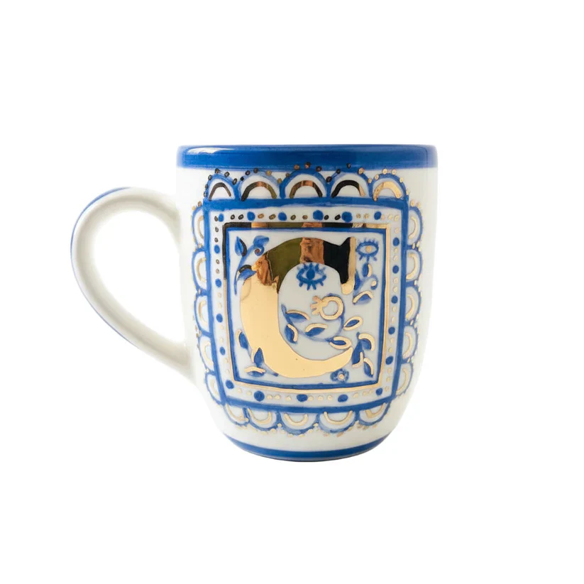 C Square Design Ceramic Mug
