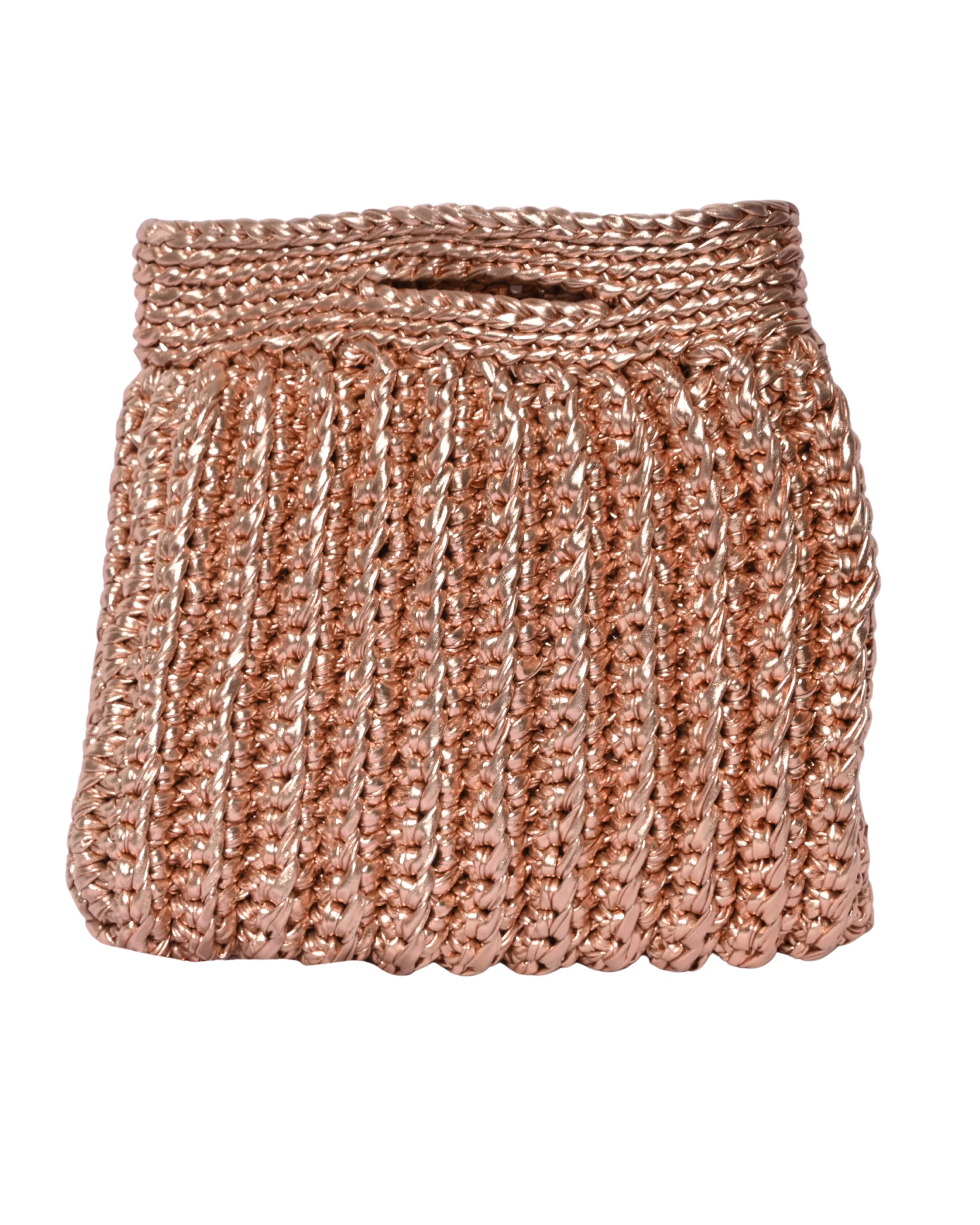 Champagne Crochet Tote Bag