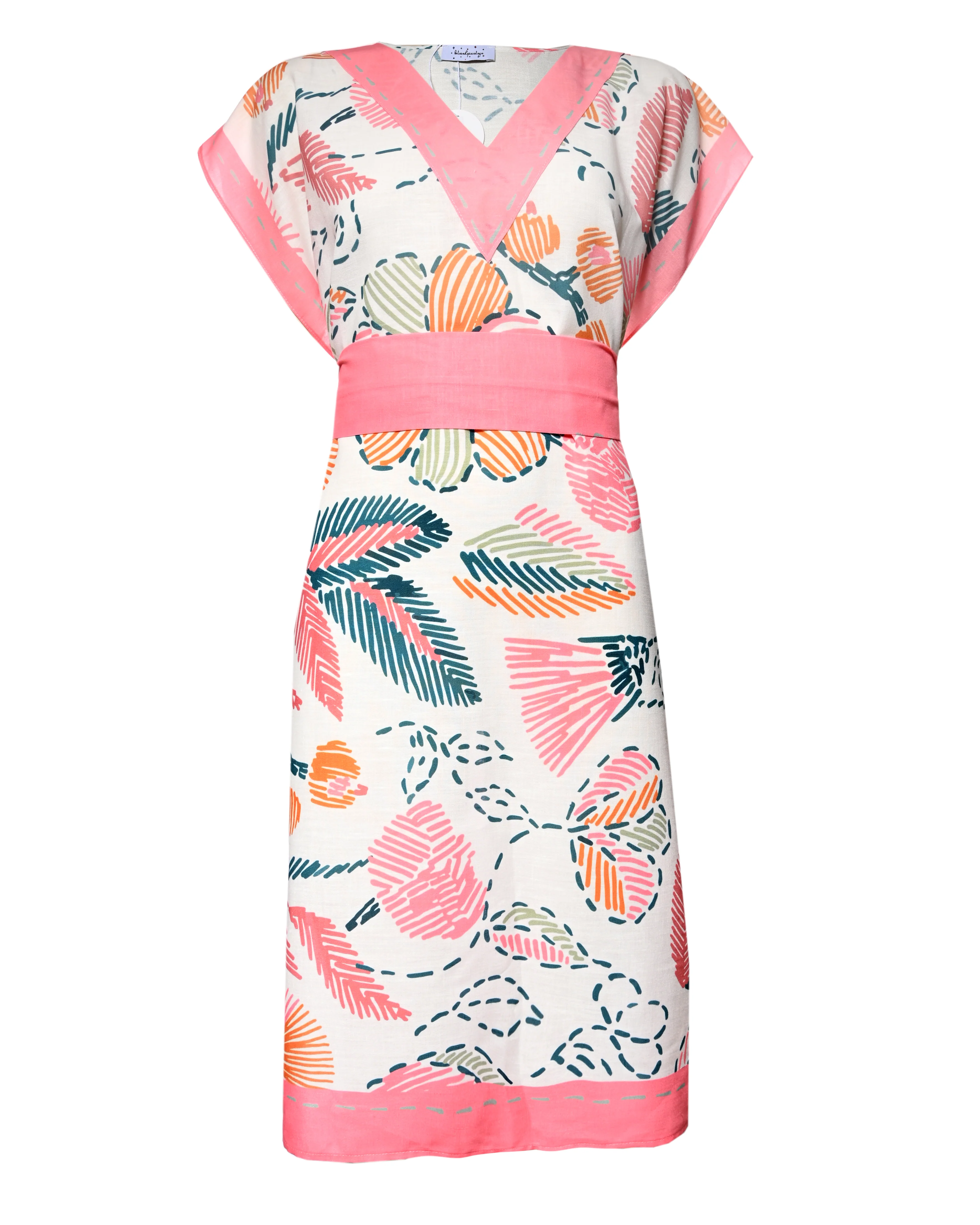 Pucci Linen Midi Dress - Image 2