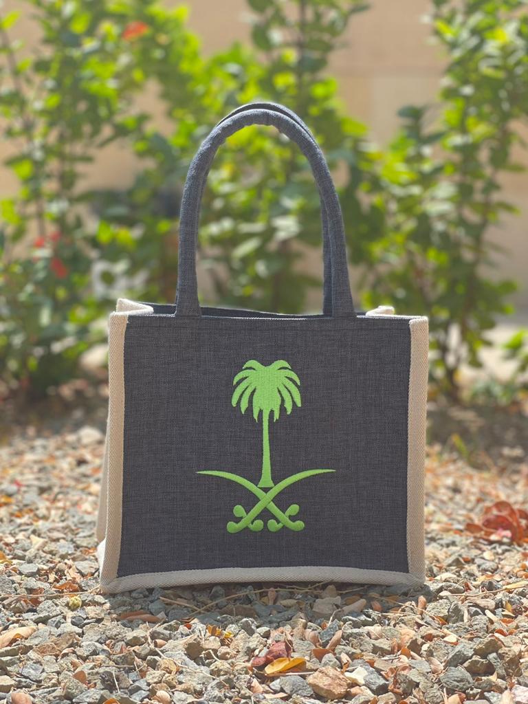 KSA Denim Arm Handbag - Image 3