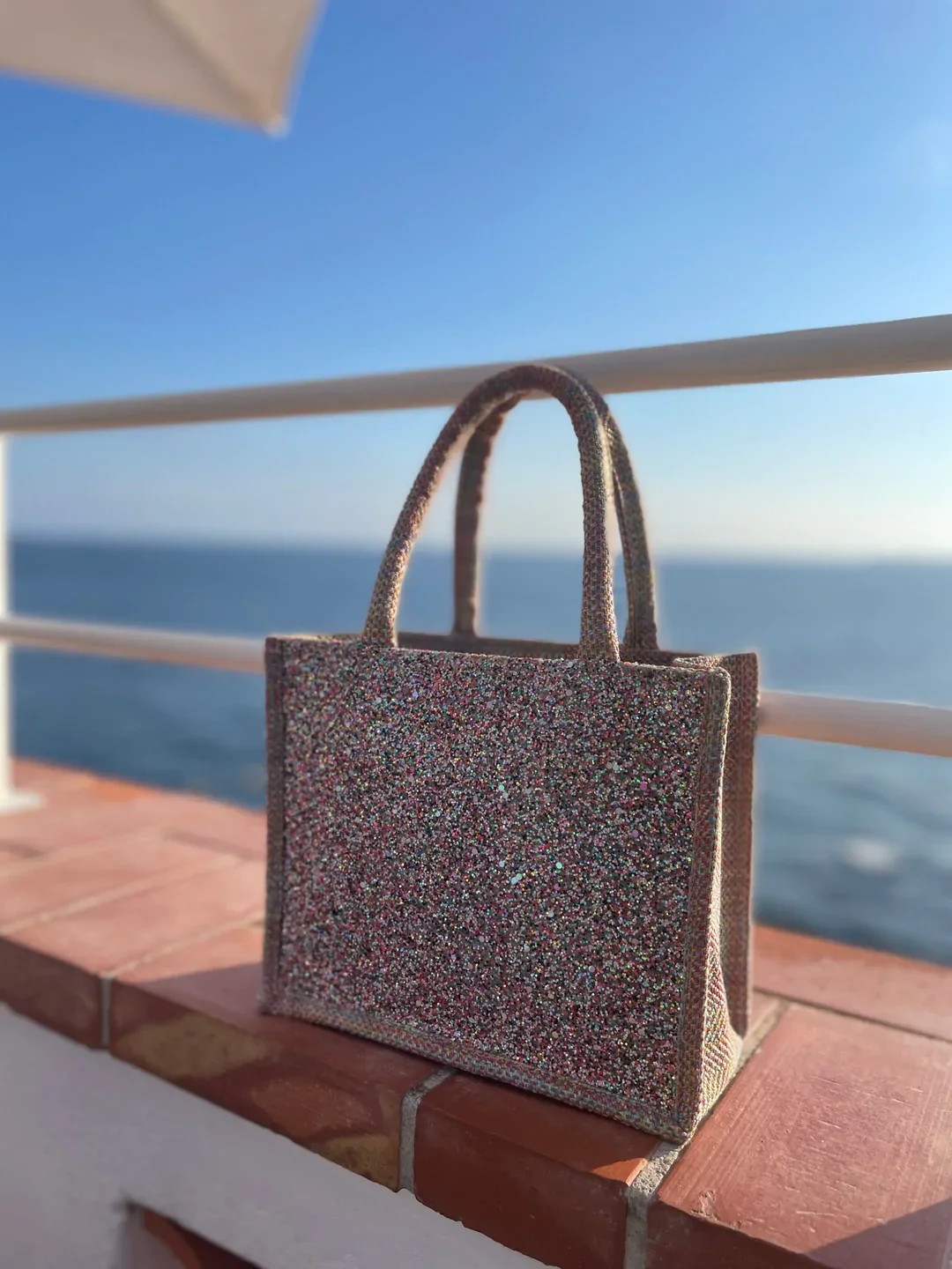 Sophie Arm Candy Gliter Handbag - Image 3