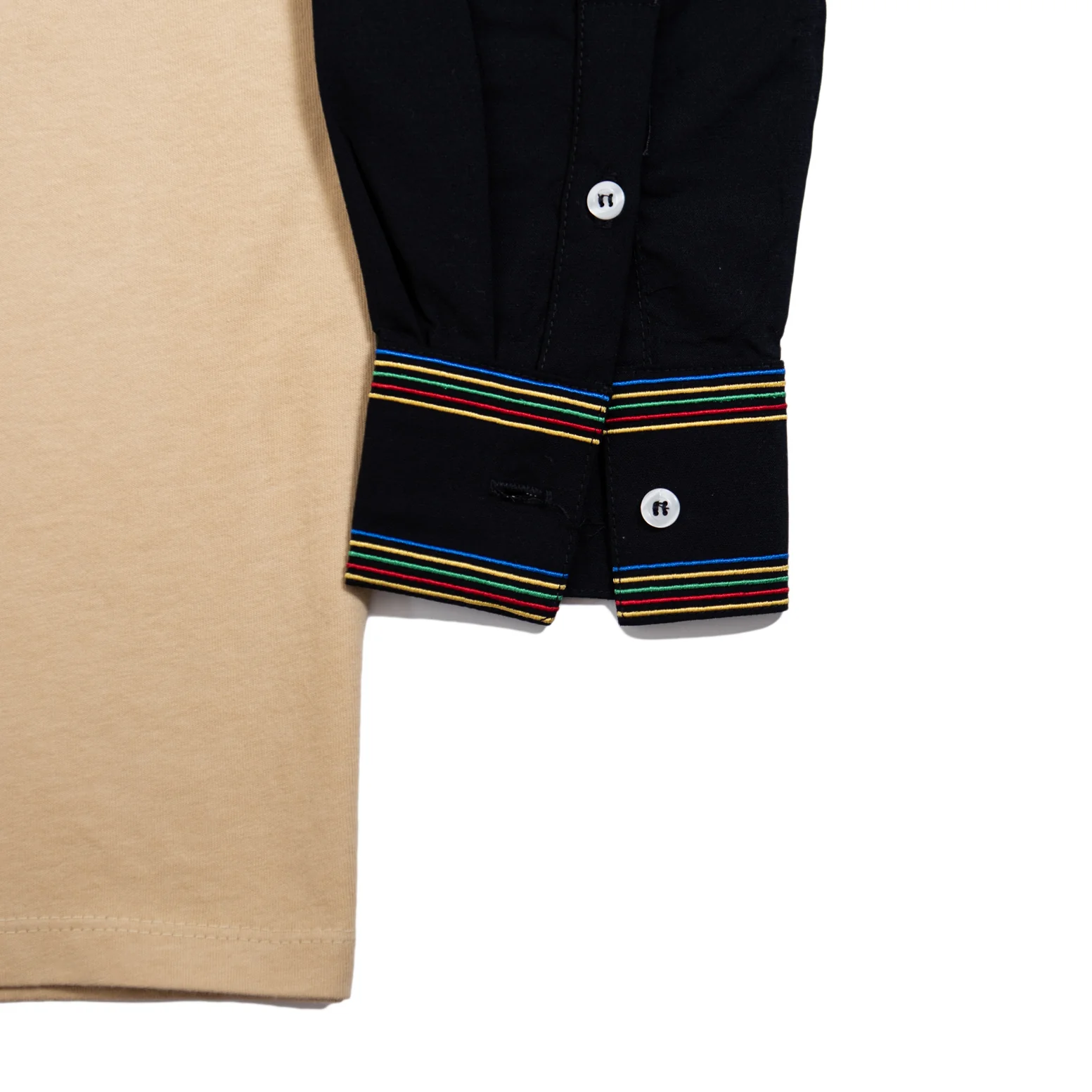 Cosmopolis II Asymmetric Sleeve Tee - Image 4