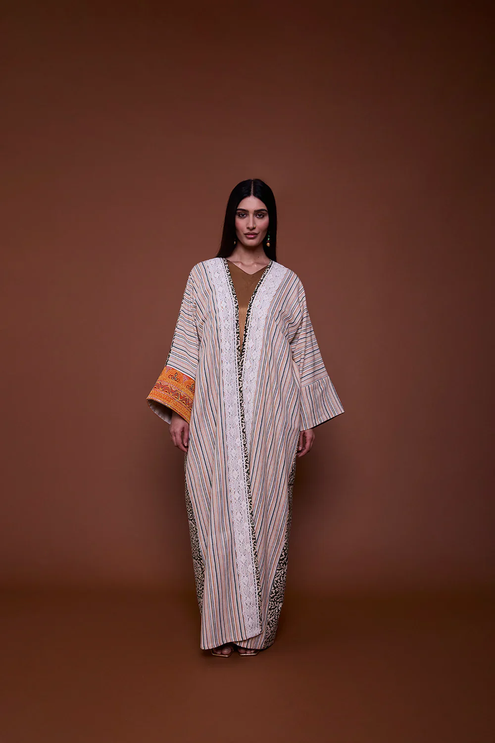Cream Jehan Abaya