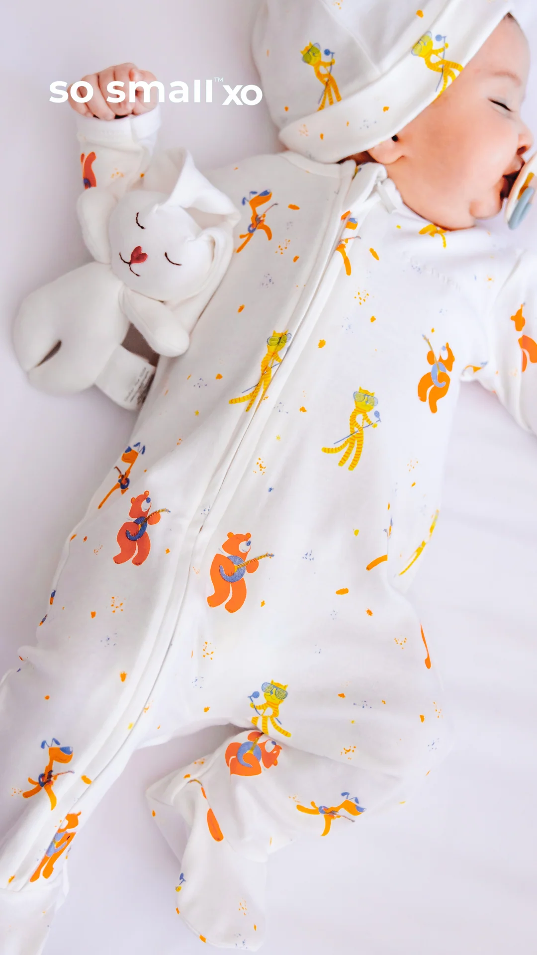 "Dance with Me" Zipper Footie