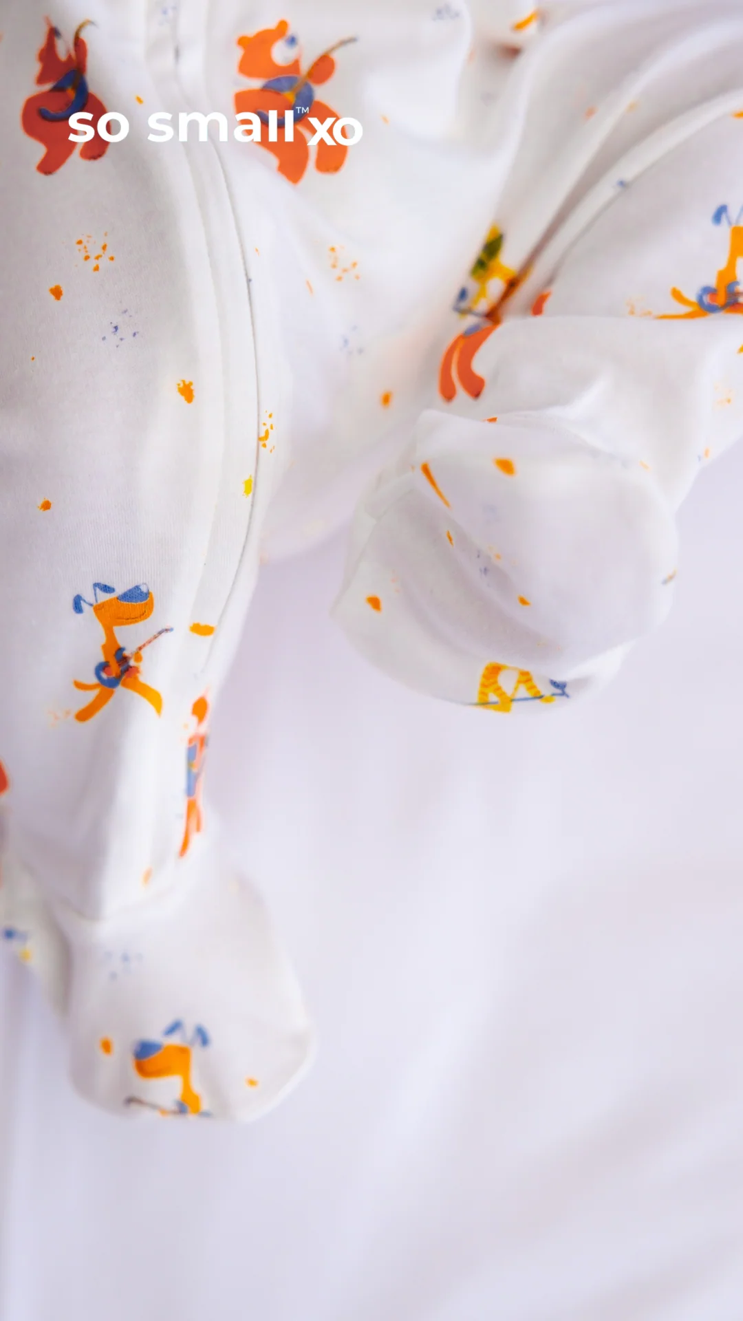 "Dance with Me" Zipper Footie - Image 3