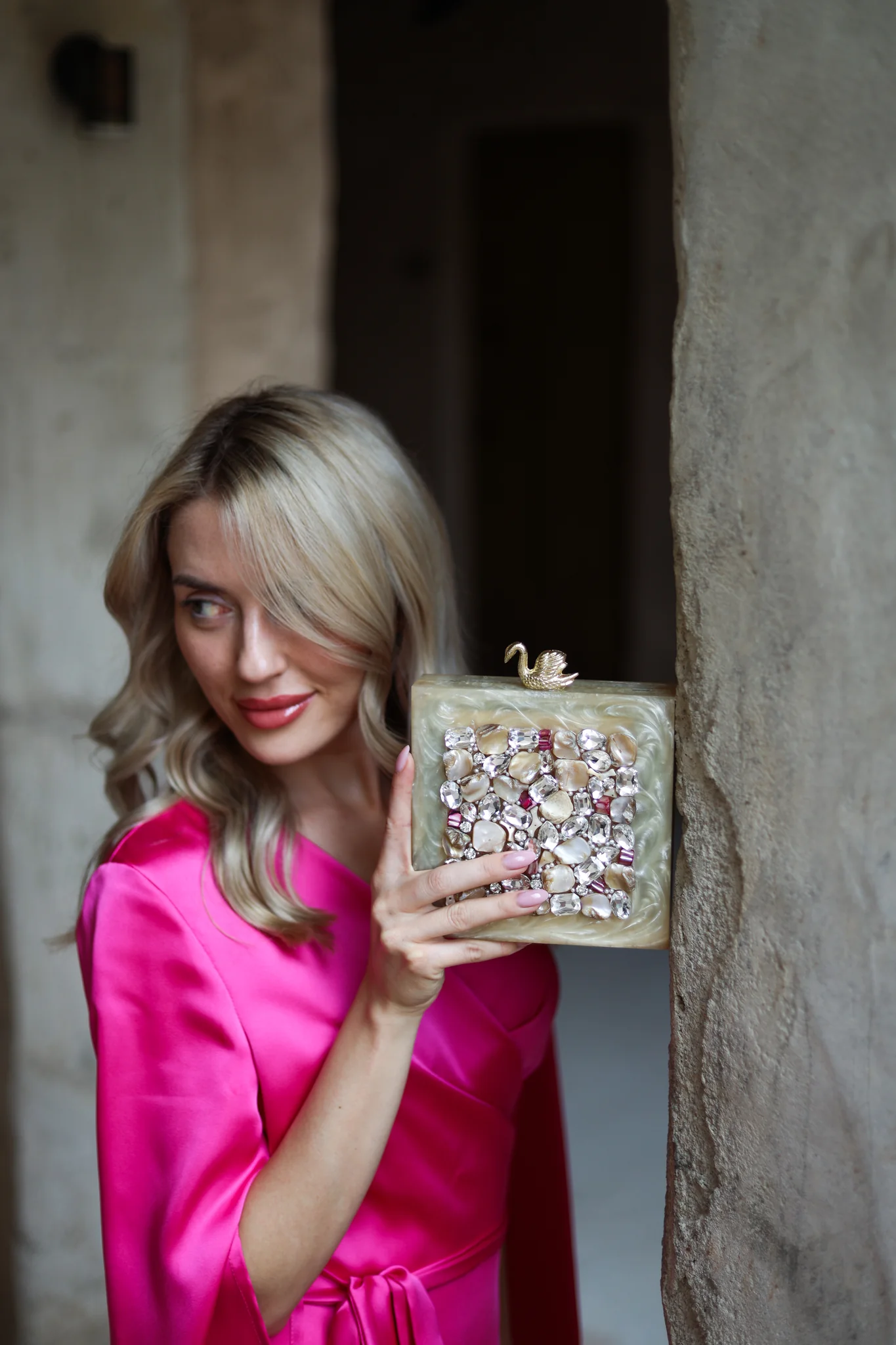 Delightfully in Love Resin Clutch - Image 2
