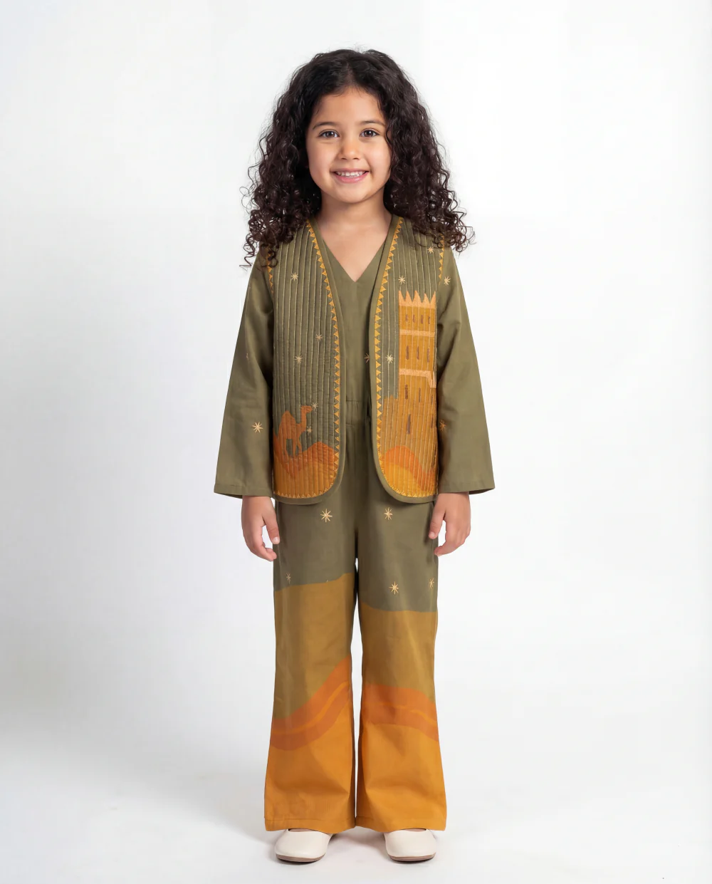 Diriyah Vest/Jumpsuit Set