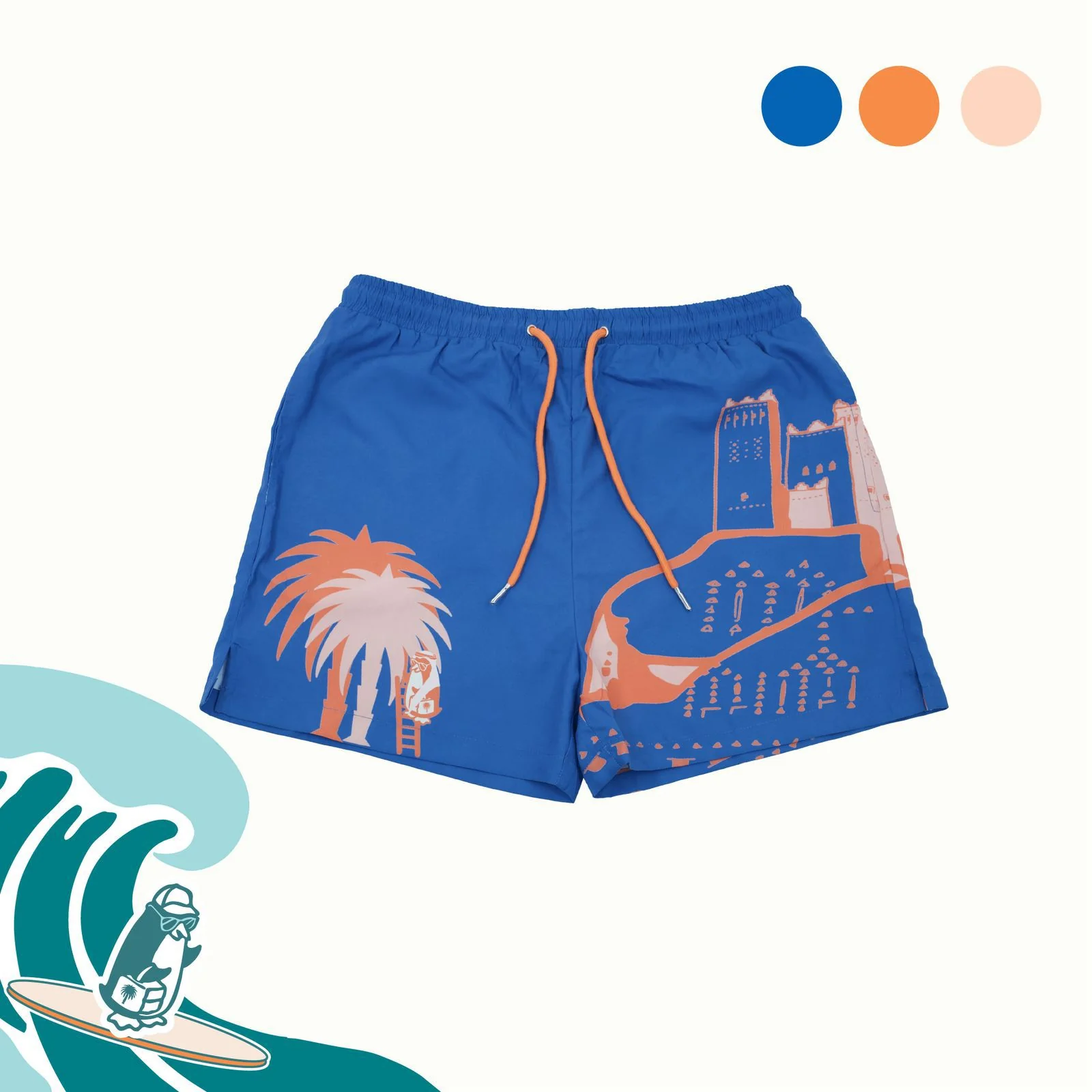 "Diryah Nights" Swim Trunk - Image 4