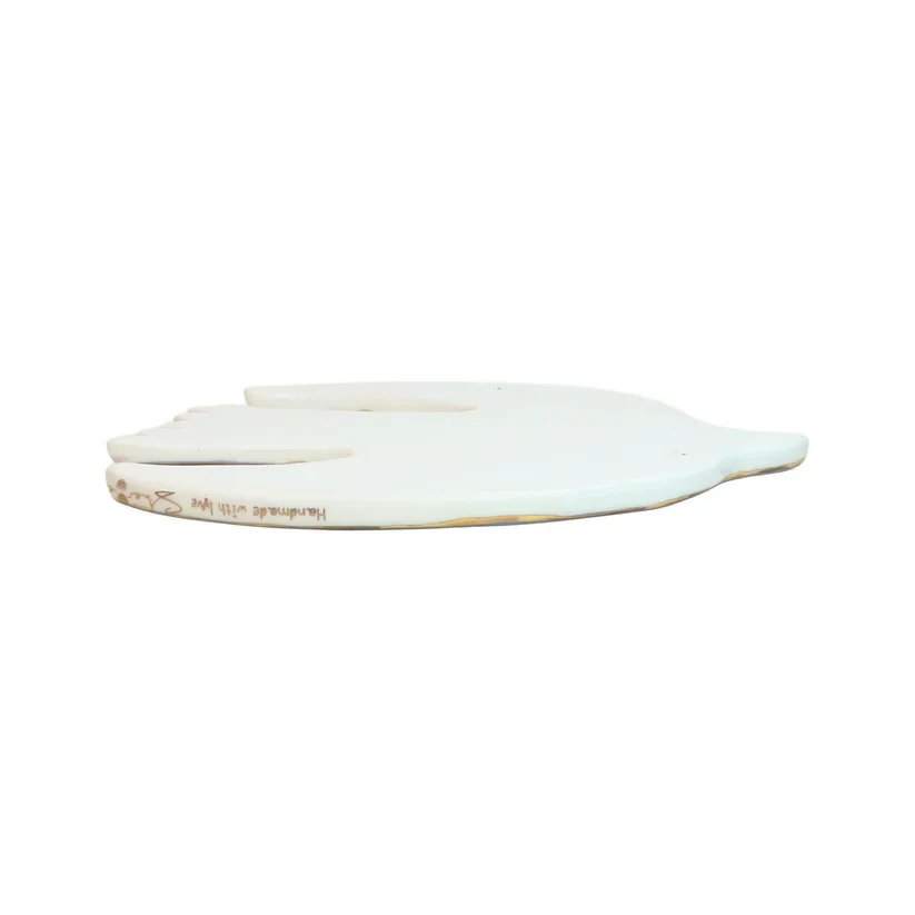 Dove of Light | Lavender Eye Ceramic Wall Dècor - Image 4