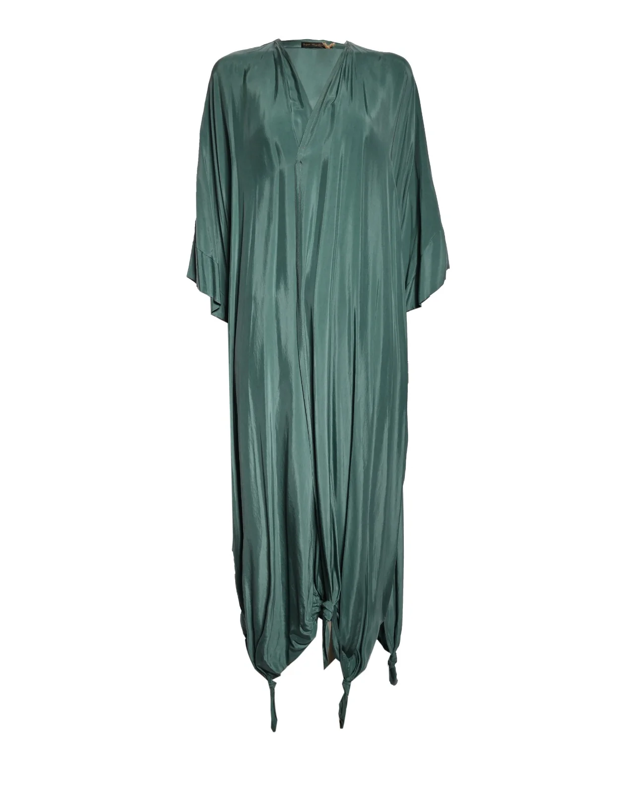 Drape & Knot Satin Abaya