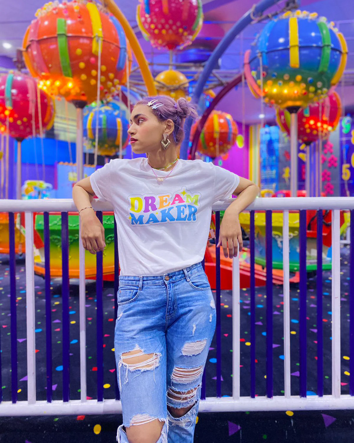 "Dream Maker" White T-shirt - Image 2