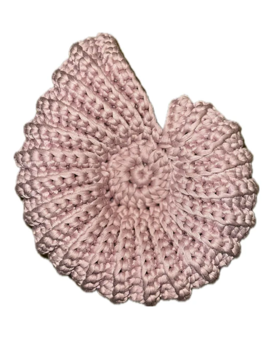 Dusty Pink Shell Twist Mini Bag