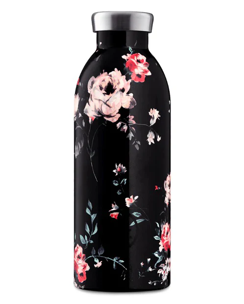 Ebony Rose Stainless Steel Water Bottle - 500 ml