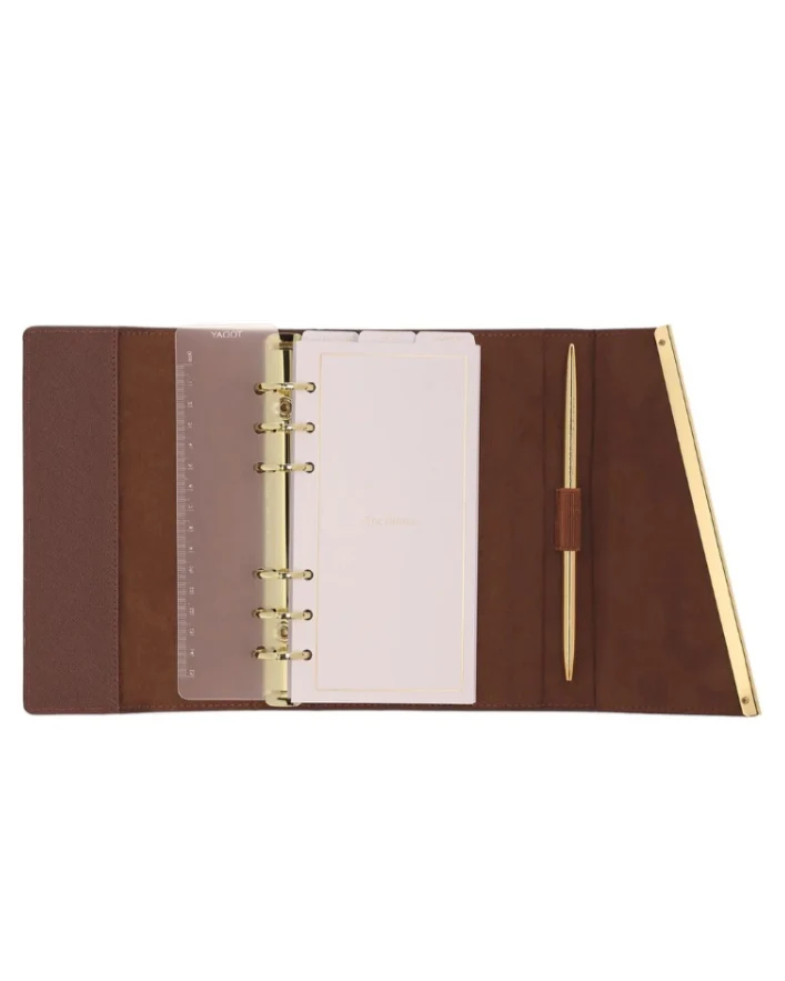 English Mini Yearly Planner | Brown - Image 2